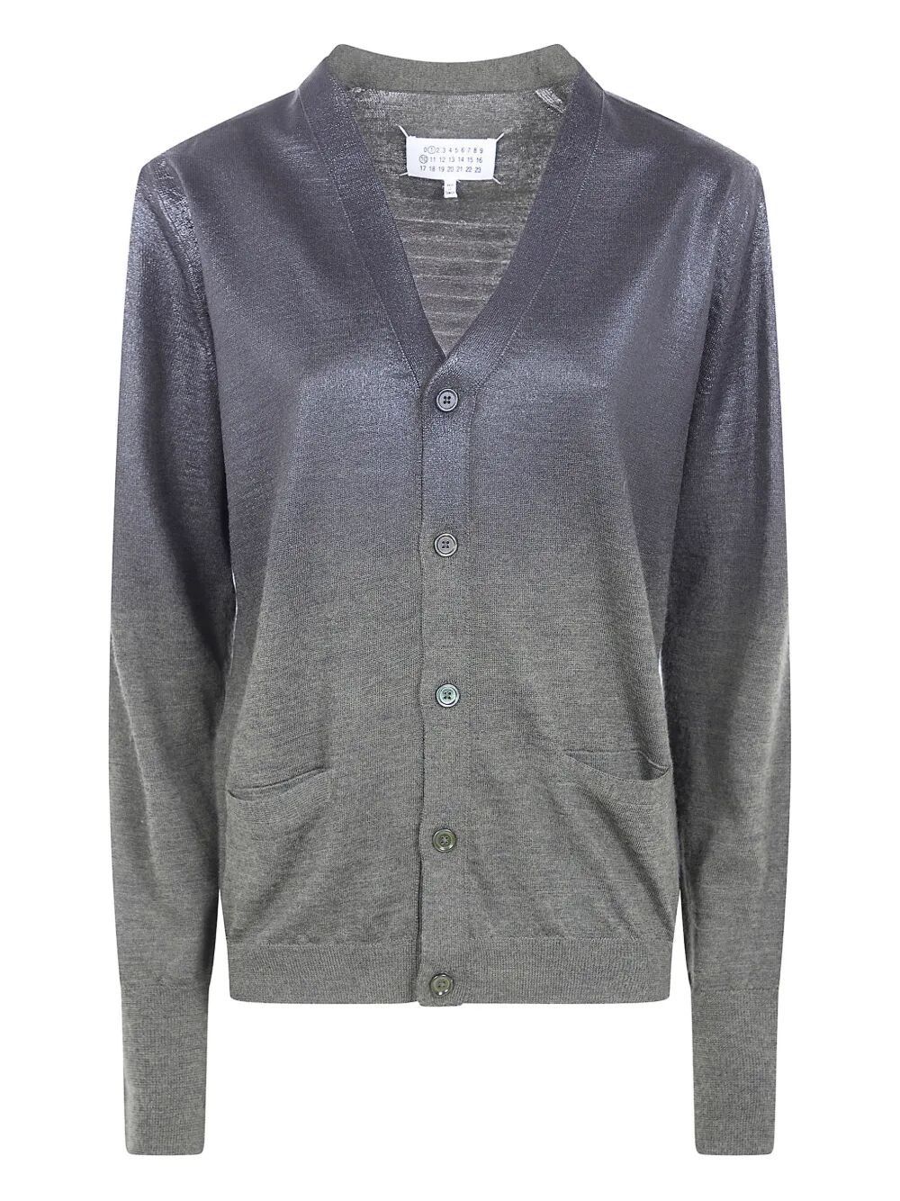Maison Margiela V NECK CARDIGAN Size S / US 4 / IT 40 - 4 Thumbnail