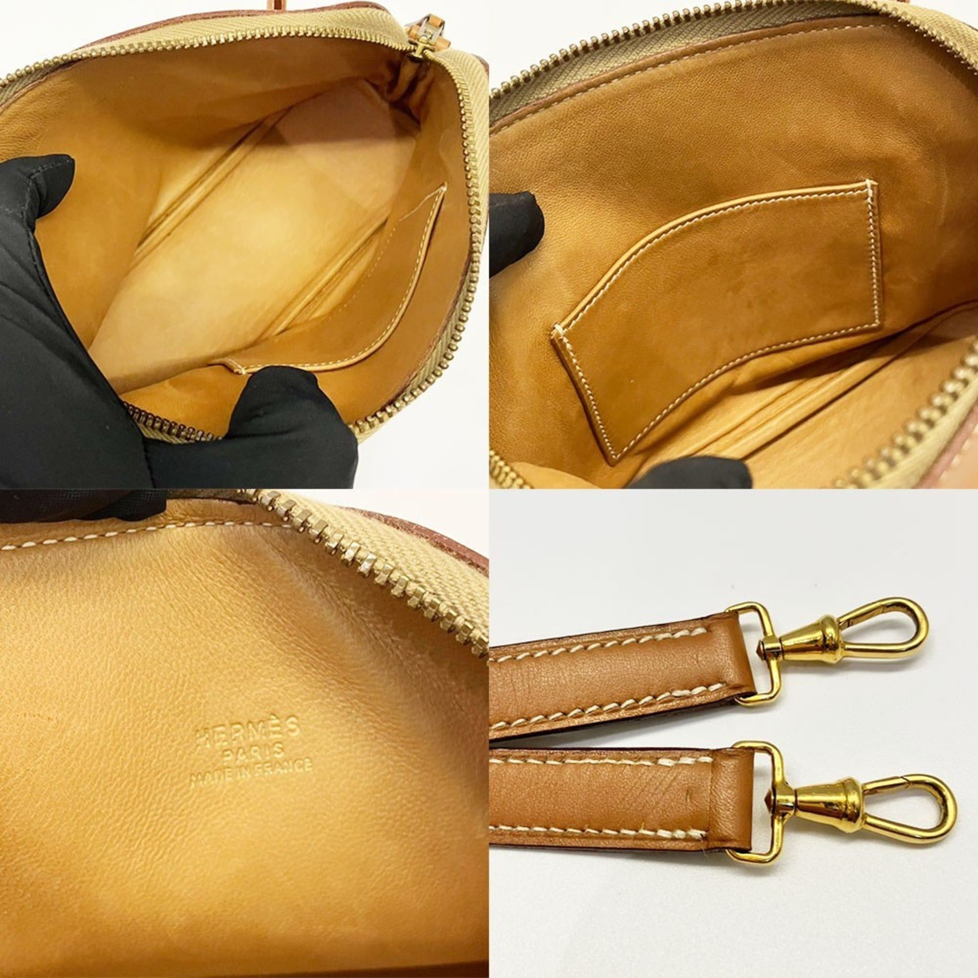 Hermes Hermes Mini Bolide 20 Leather Handbag/Shoulder Bag Size ONE SIZE - 7 Thumbnail