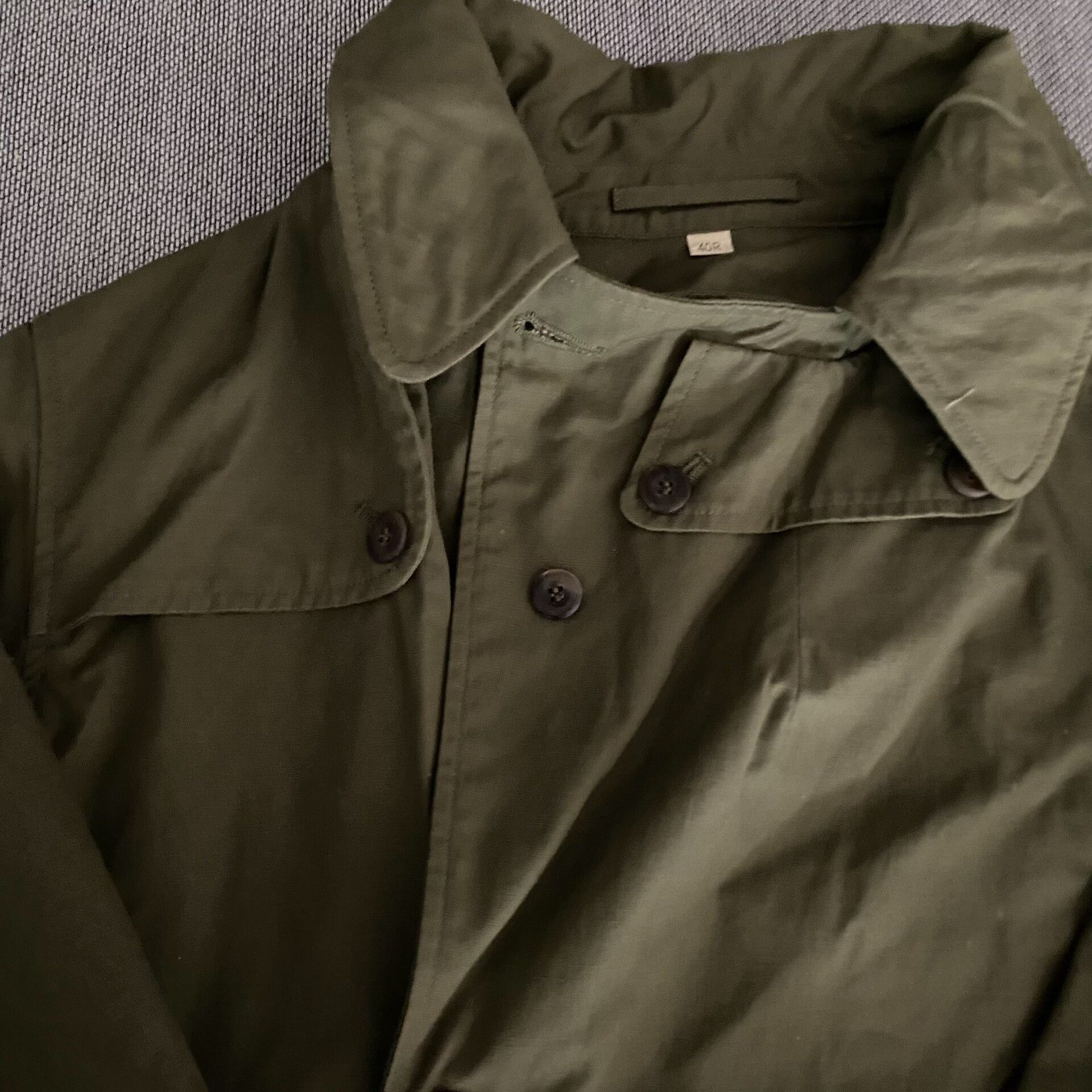 The Real McCoy's The Real McCoys MJ20010 Vintage Trench Coat Size US L / EU 52-54 / 3 - 4 Thumbnail