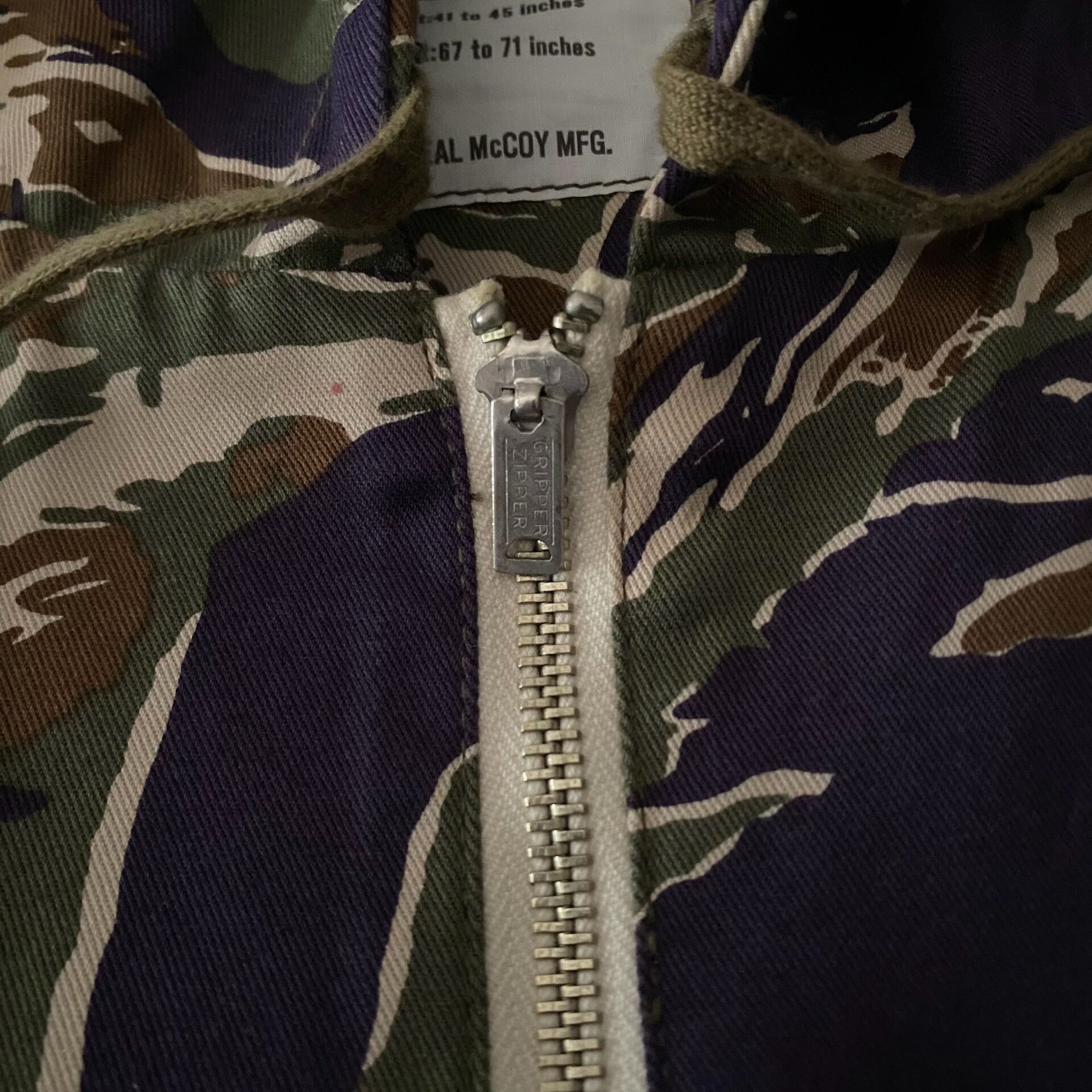 The Real McCoy's The Real McCoy's Tiger Camouflage Jacket Size US L / EU 52-54 / 3 - 6 Thumbnail