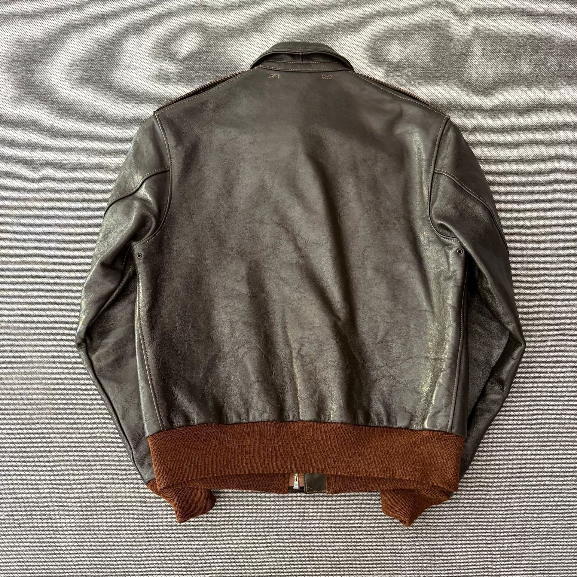 TOYS McCOY Toys McCoy A2 Flight Jacket in Brown Size US L / EU 52-54 / 3 - 2 Thumbnail