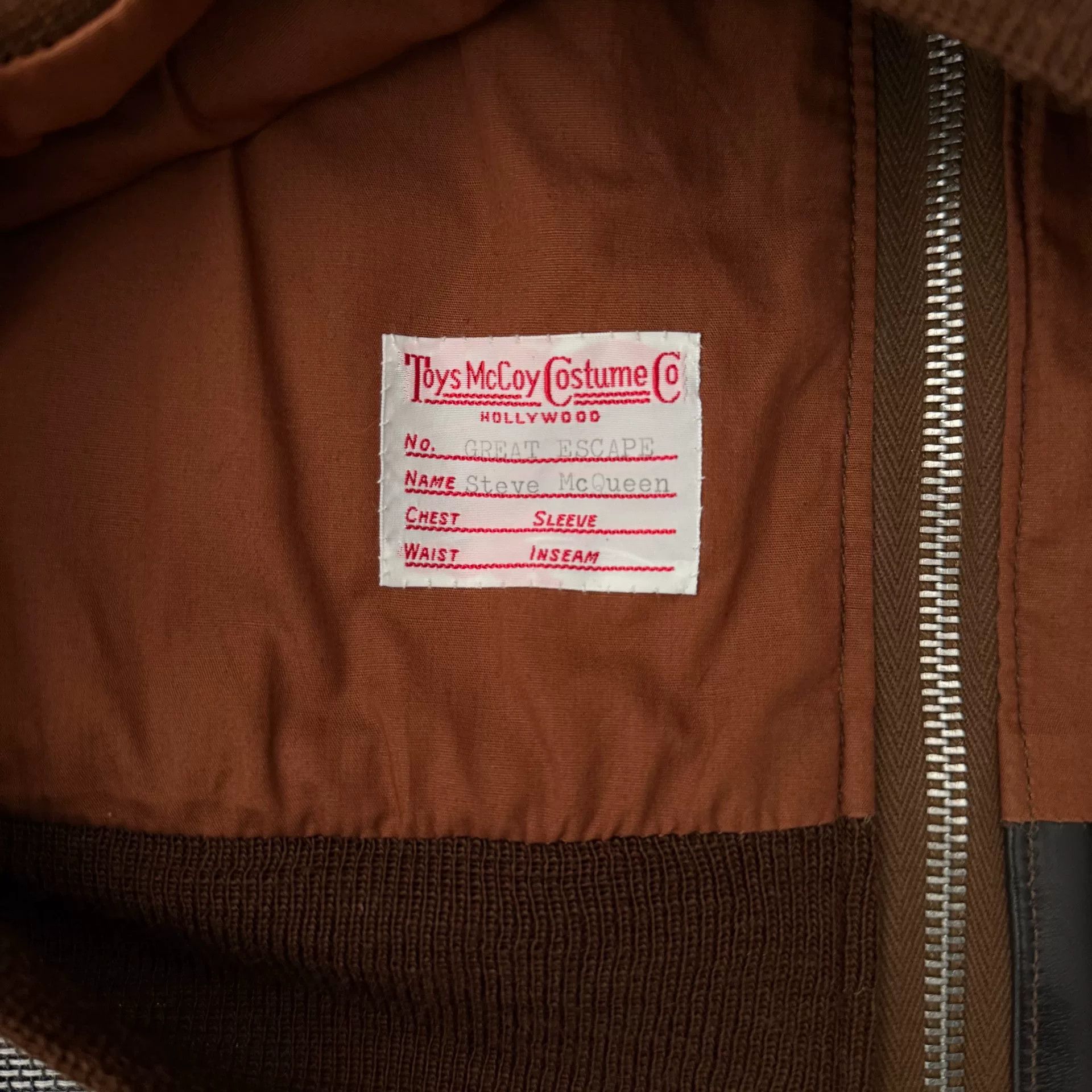 TOYS McCOY Toys McCoy A2 Flight Jacket in Brown Size US L / EU 52-54 / 3 - 9 Thumbnail