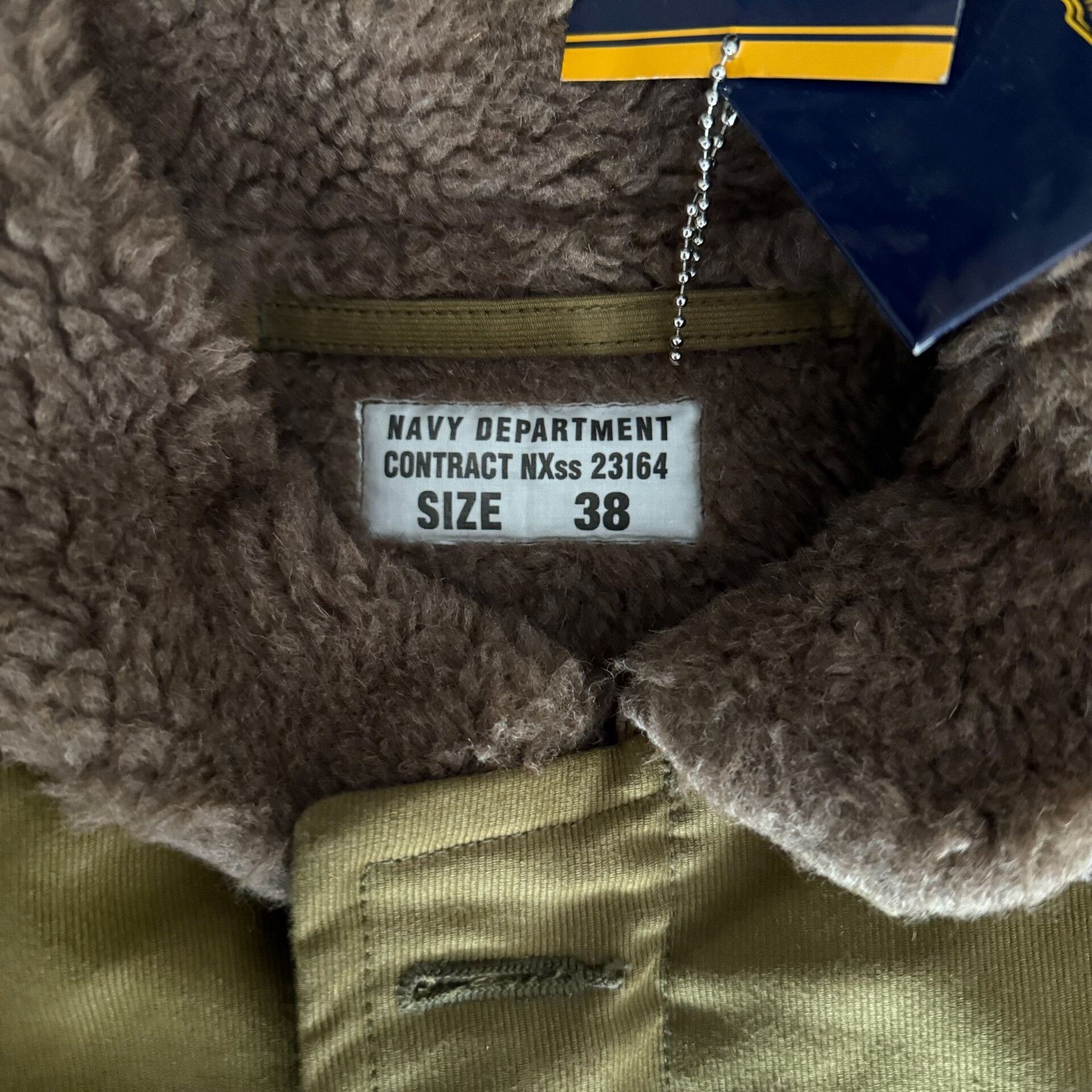 TOYS McCOY Toys Mccoy N1 Alpaca Wool Deck Jacket Size US M / EU 48-50 / 2 - 3 Thumbnail