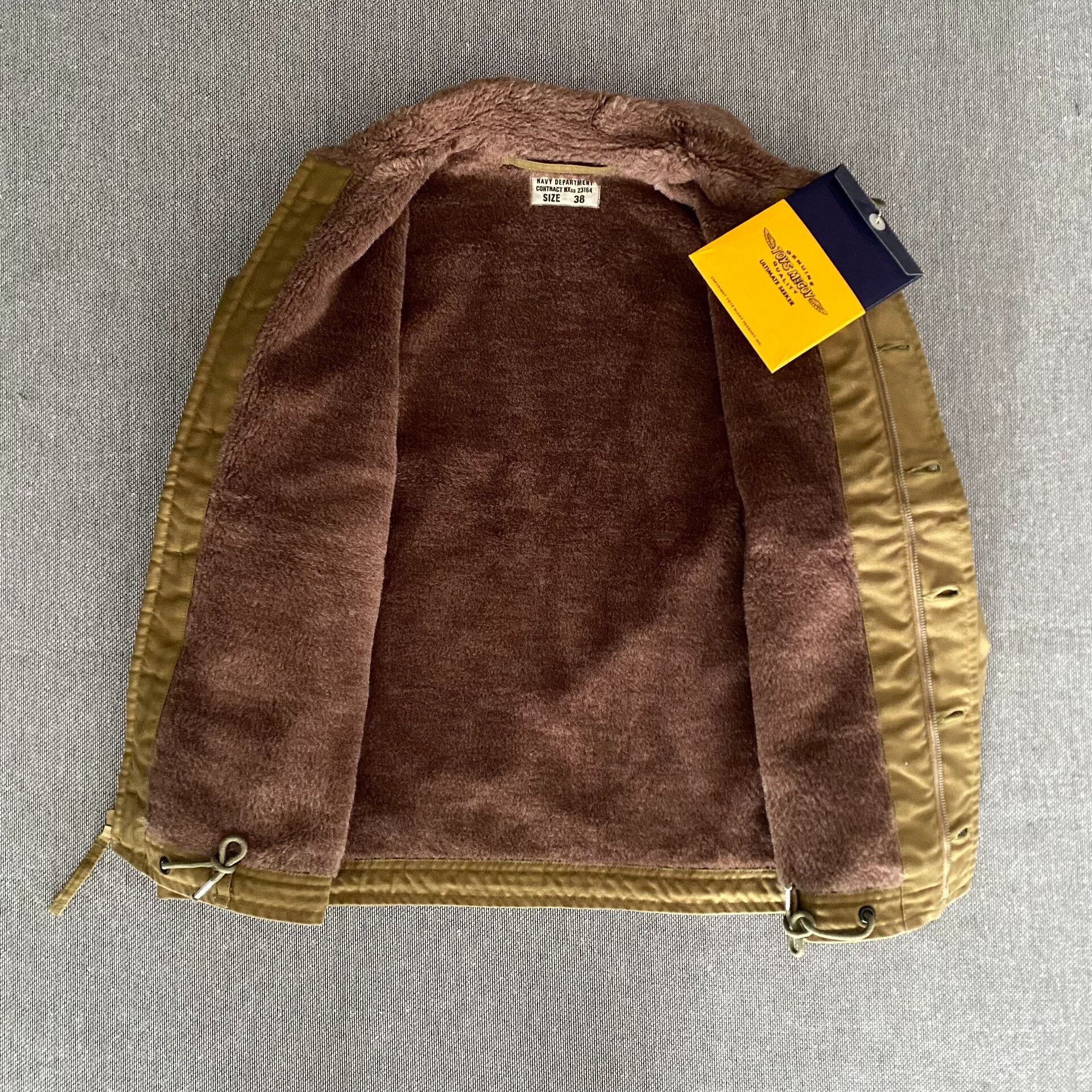 TOYS McCOY Toys Mccoy N1 Canvas Alpaca Wool Jacket Size US M / EU 48-50 / 2 - 5 Thumbnail