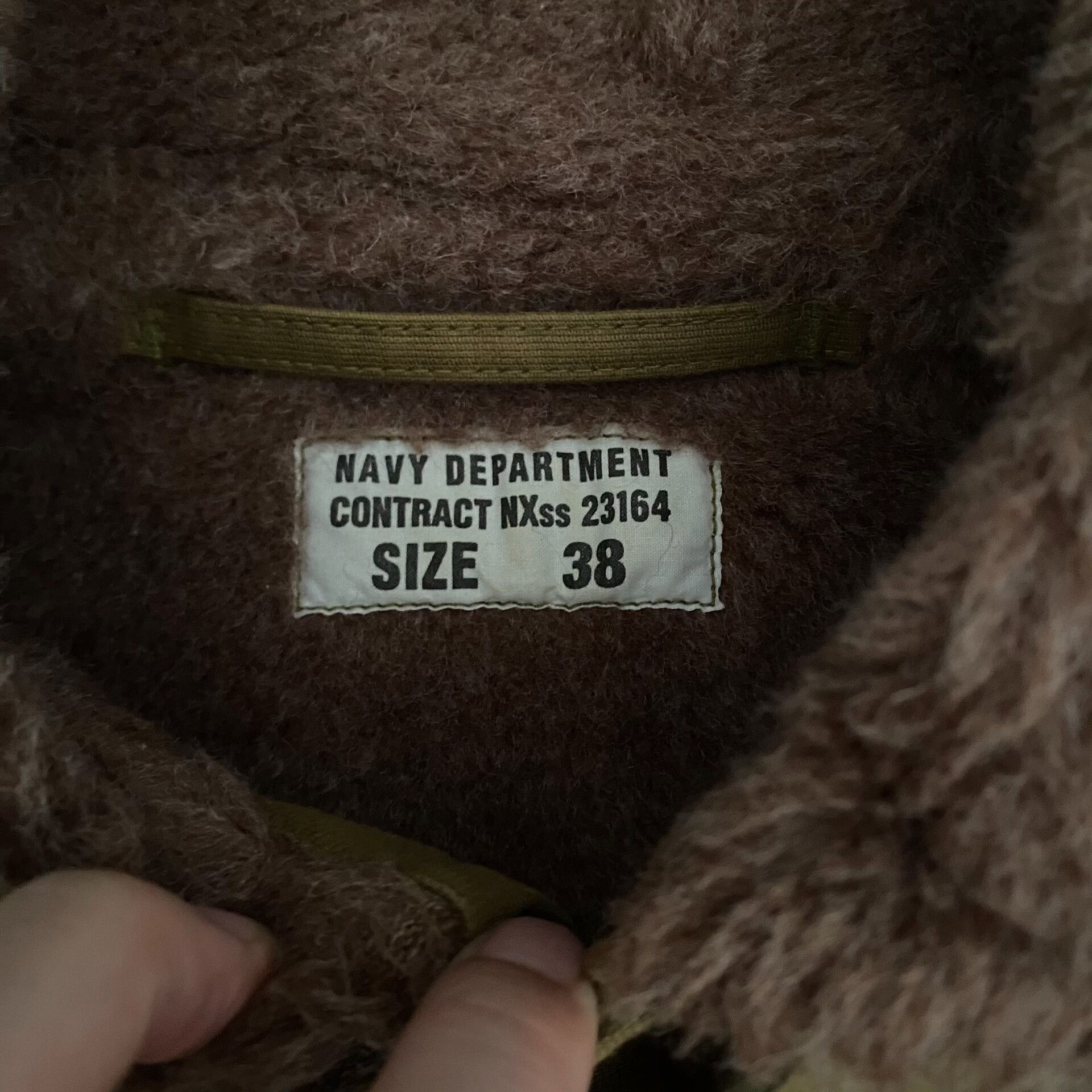 TOYS McCOY Toys Mccoy N1 Canvas Alpaca Wool Jacket Size US M / EU 48-50 / 2 - 6 Thumbnail