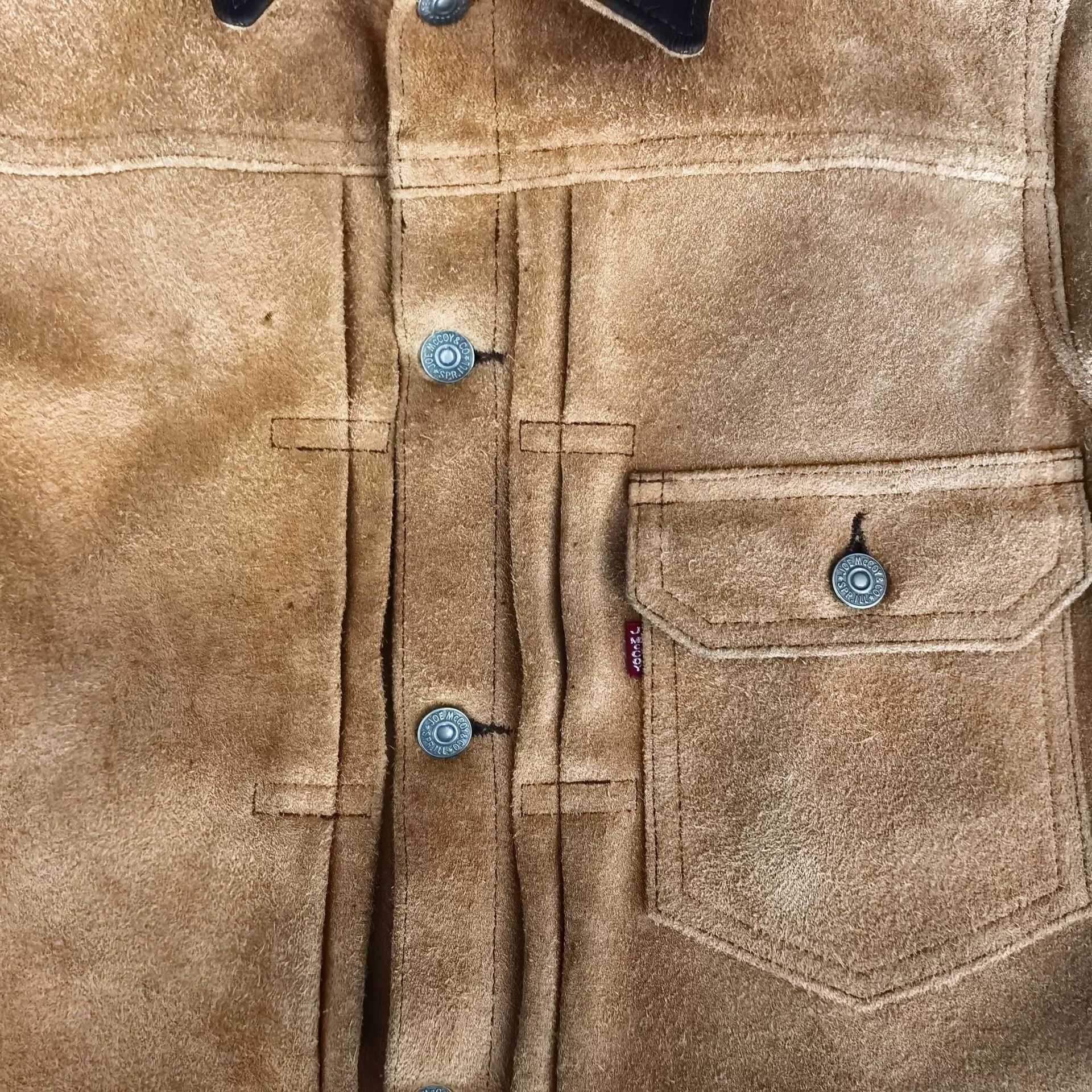 The Real McCoy's real mccoys joe mccoy suede leather jacket Size US S / EU 44-46 / 1 - 4 Thumbnail