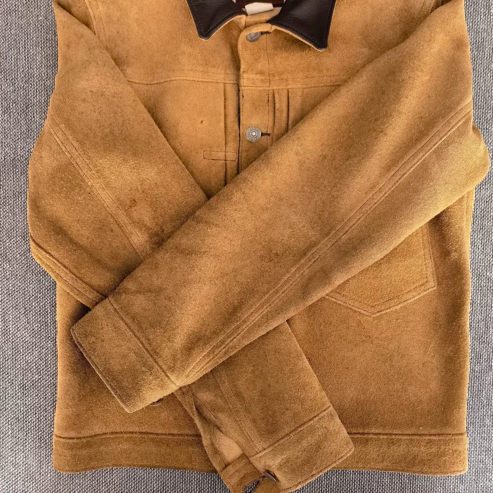The Real McCoy's real mccoys joe mccoy suede leather jacket Size US S / EU 44-46 / 1 - 6 Thumbnail