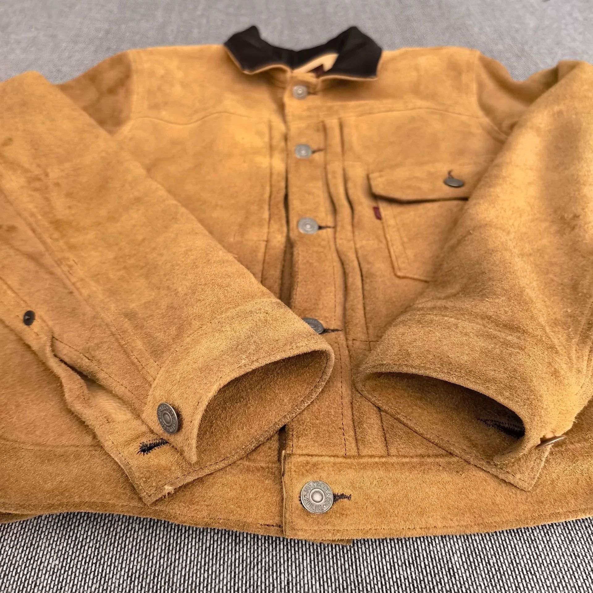 The Real McCoy's real mccoys joe mccoy suede leather jacket Size US S / EU 44-46 / 1 - 3 Thumbnail