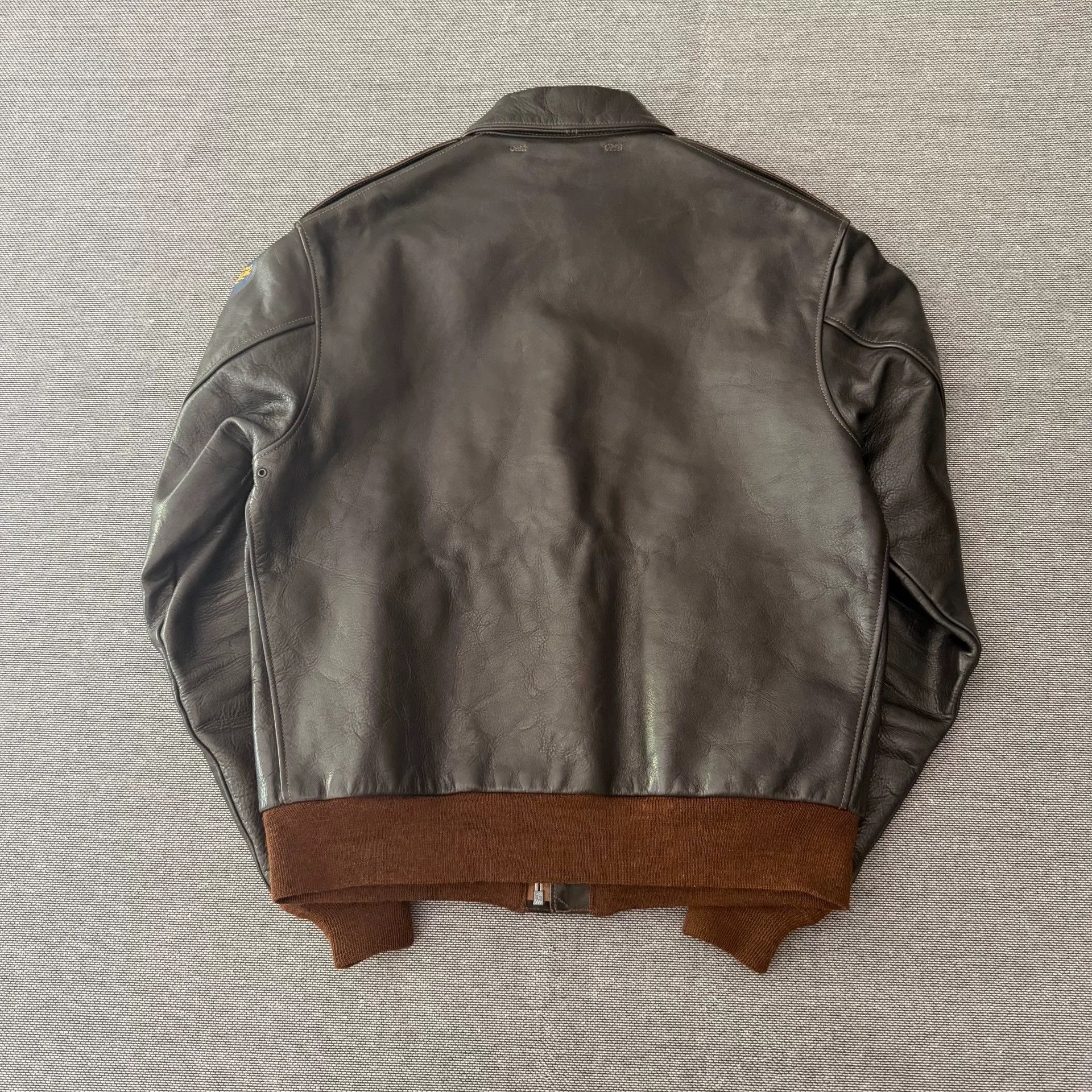TOYS McCOY Toys McCoy A2 Flight Jacket in Brown Size US L / EU 52-54 / 3 - 2 Thumbnail