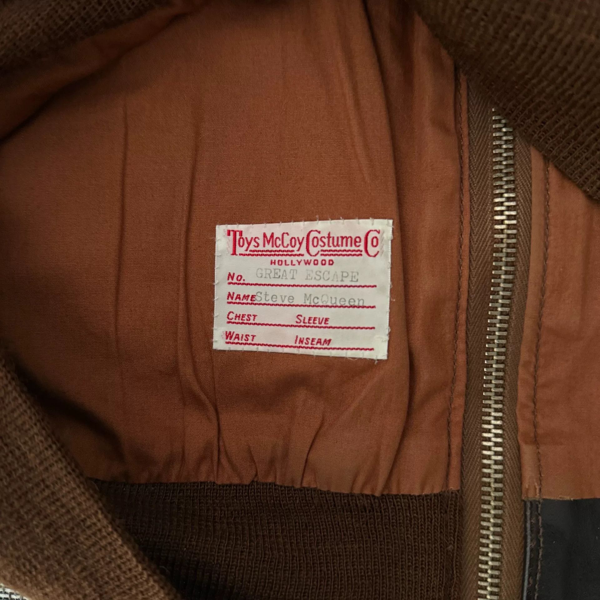 TOYS McCOY Toys McCoy A2 Flight Jacket in Brown Size US L / EU 52-54 / 3 - 7 Thumbnail
