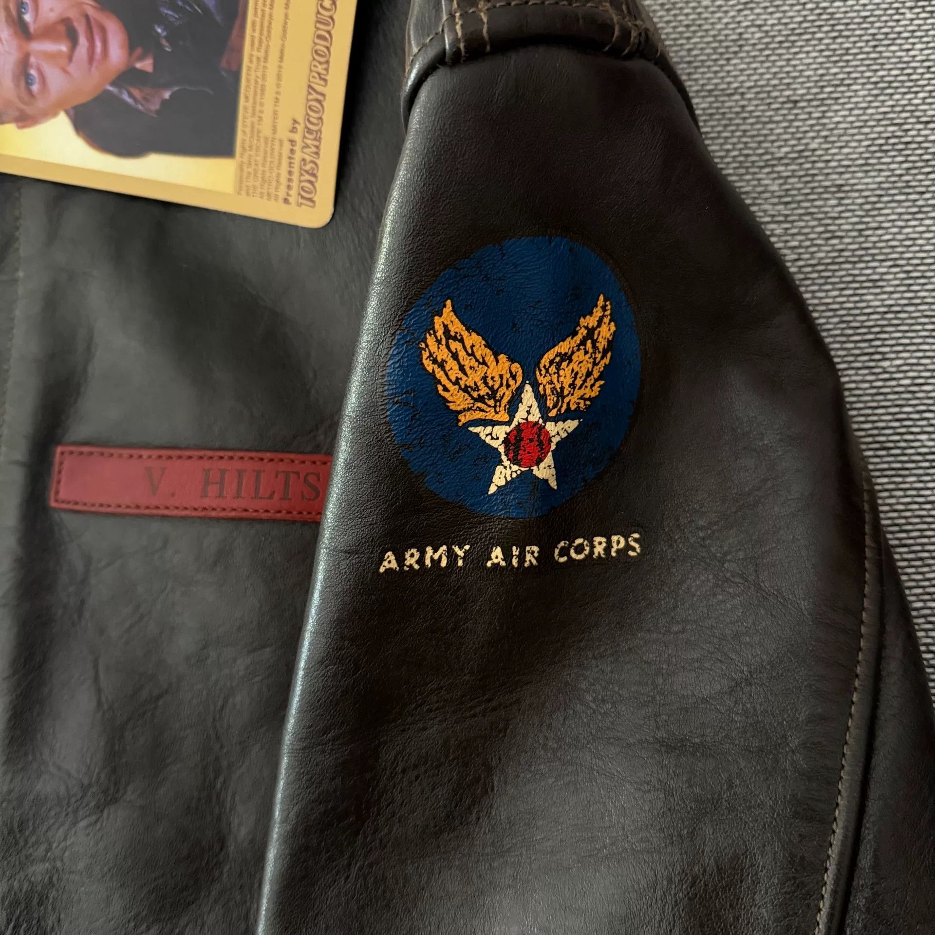 TOYS McCOY Toys McCoy A2 Flight Jacket in Brown Size US L / EU 52-54 / 3 - 3 Thumbnail