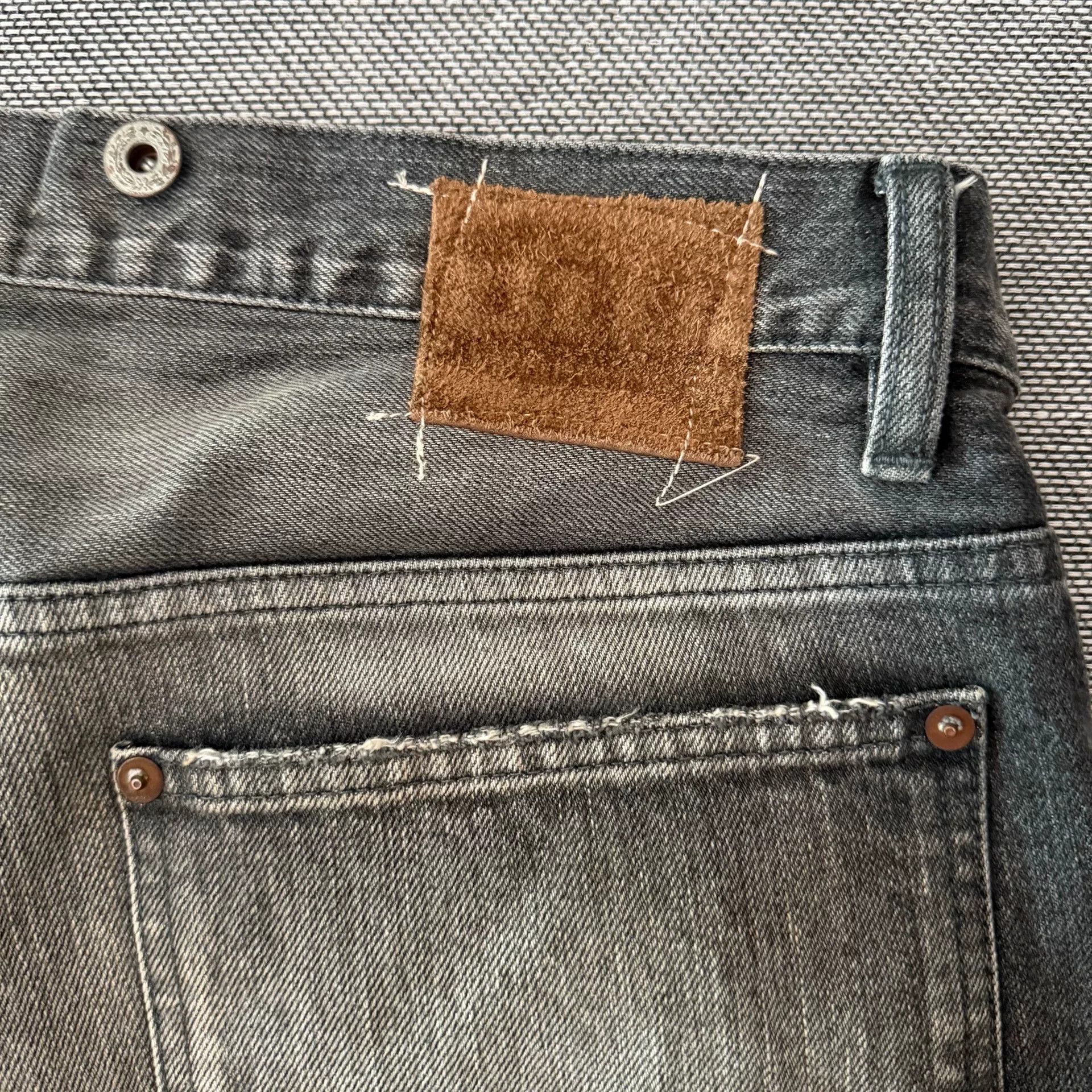 Madness madness 23aw black denim jeans Size US 34 / EU 50 - 4 Thumbnail
