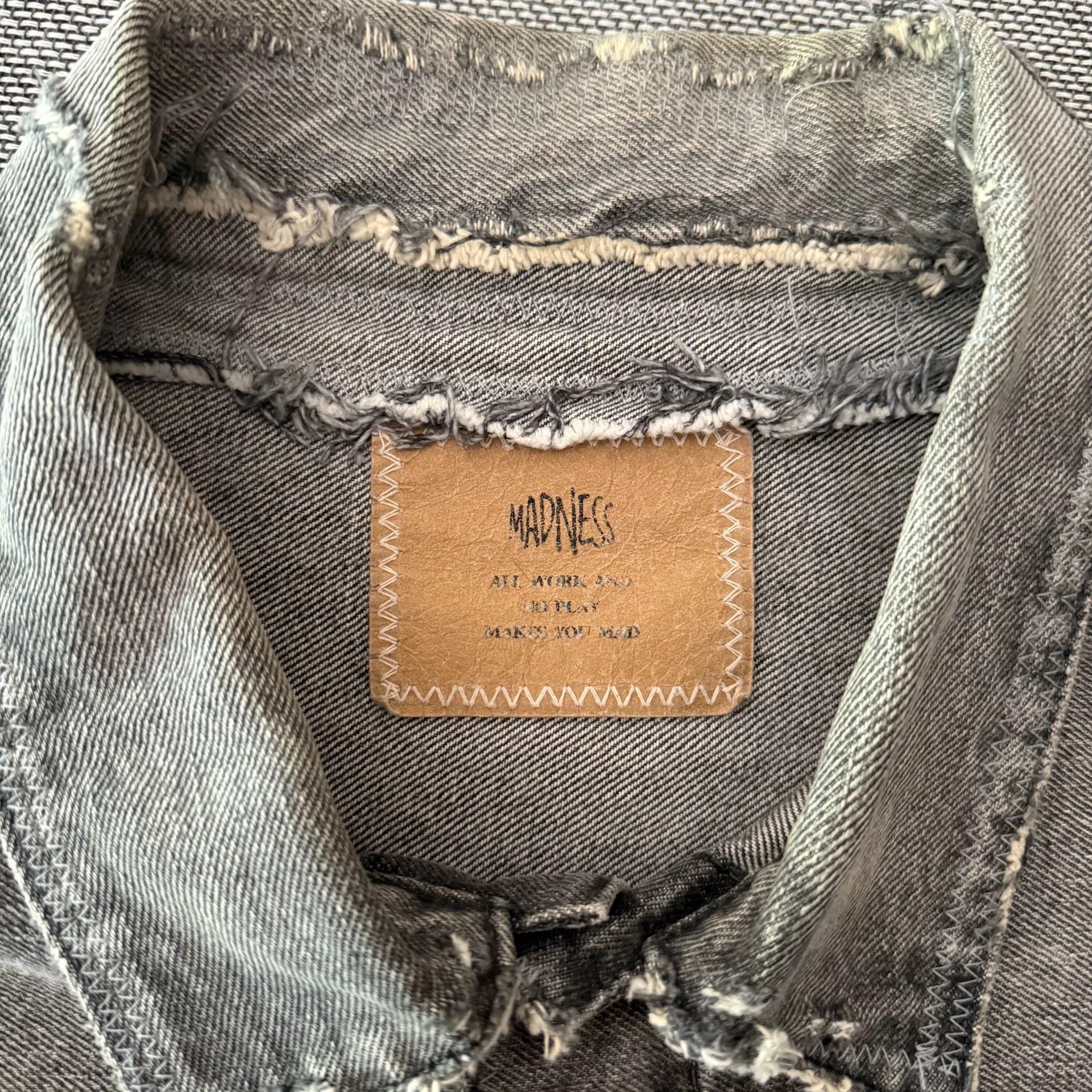 Madness Madness 23aw Limited Edition Denim Jacket Size US L / EU 52-54 / 3 - 4 Thumbnail