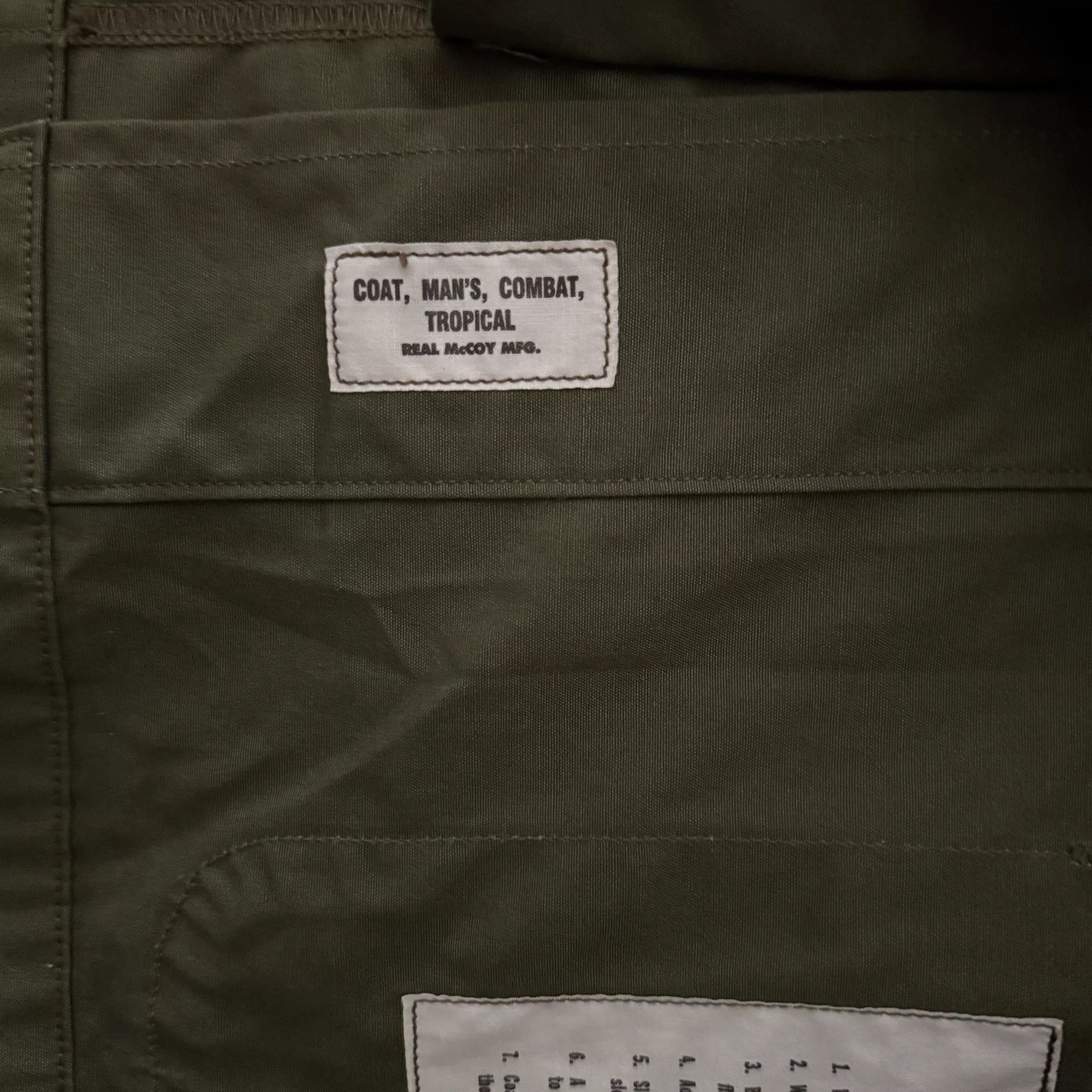 The Real McCoy's The Real McCoy's Combat Jacket Size US L / EU 52-54 / 3 - 7 Thumbnail