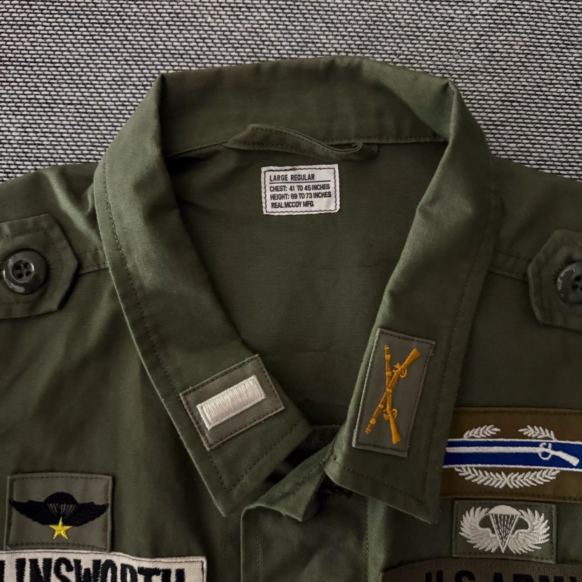 The Real McCoy's The Real McCoy's Combat Jacket Size US L / EU 52-54 / 3 - 3 Thumbnail