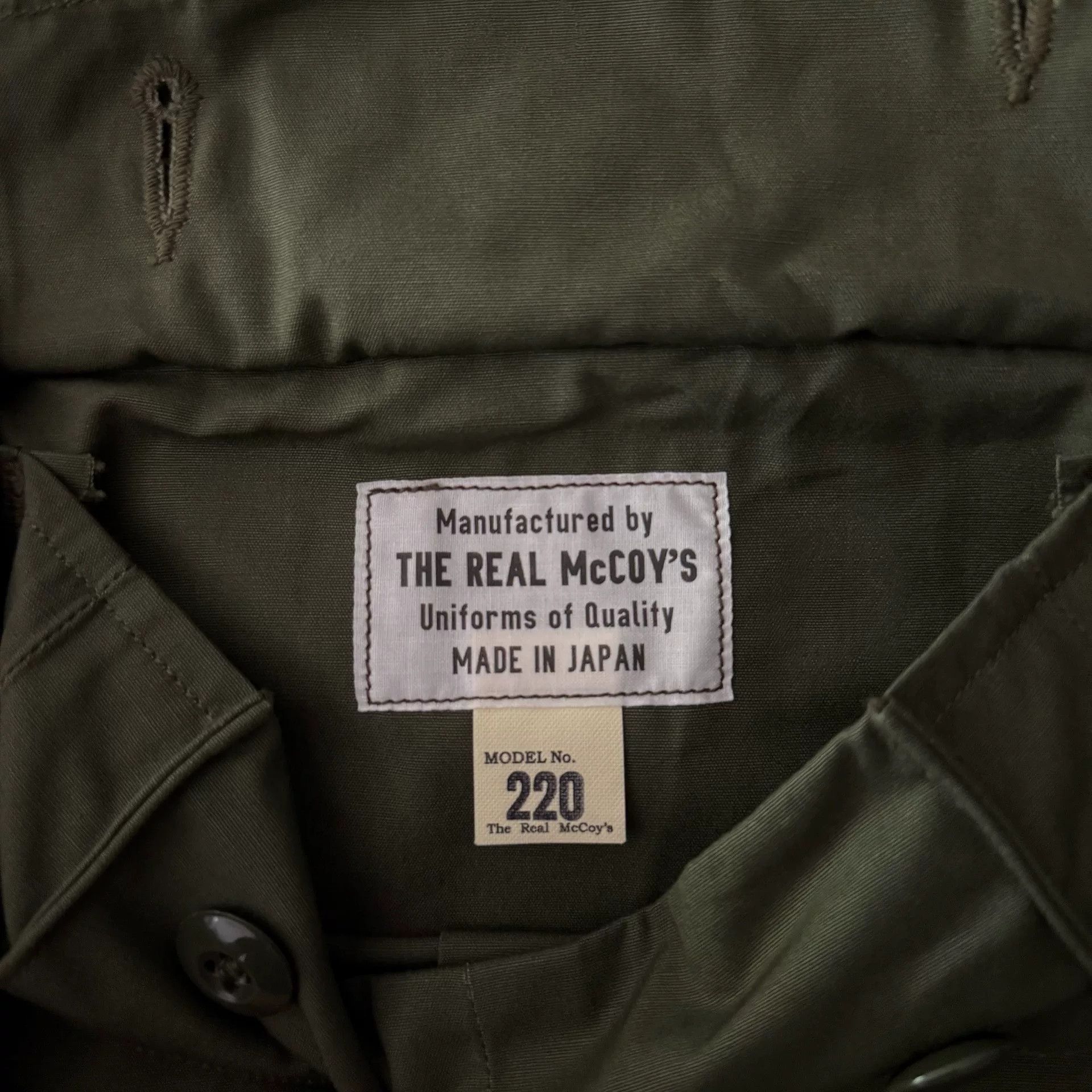 The Real McCoy's The Real McCoy's Combat Jacket Size US L / EU 52-54 / 3 - 9 Thumbnail