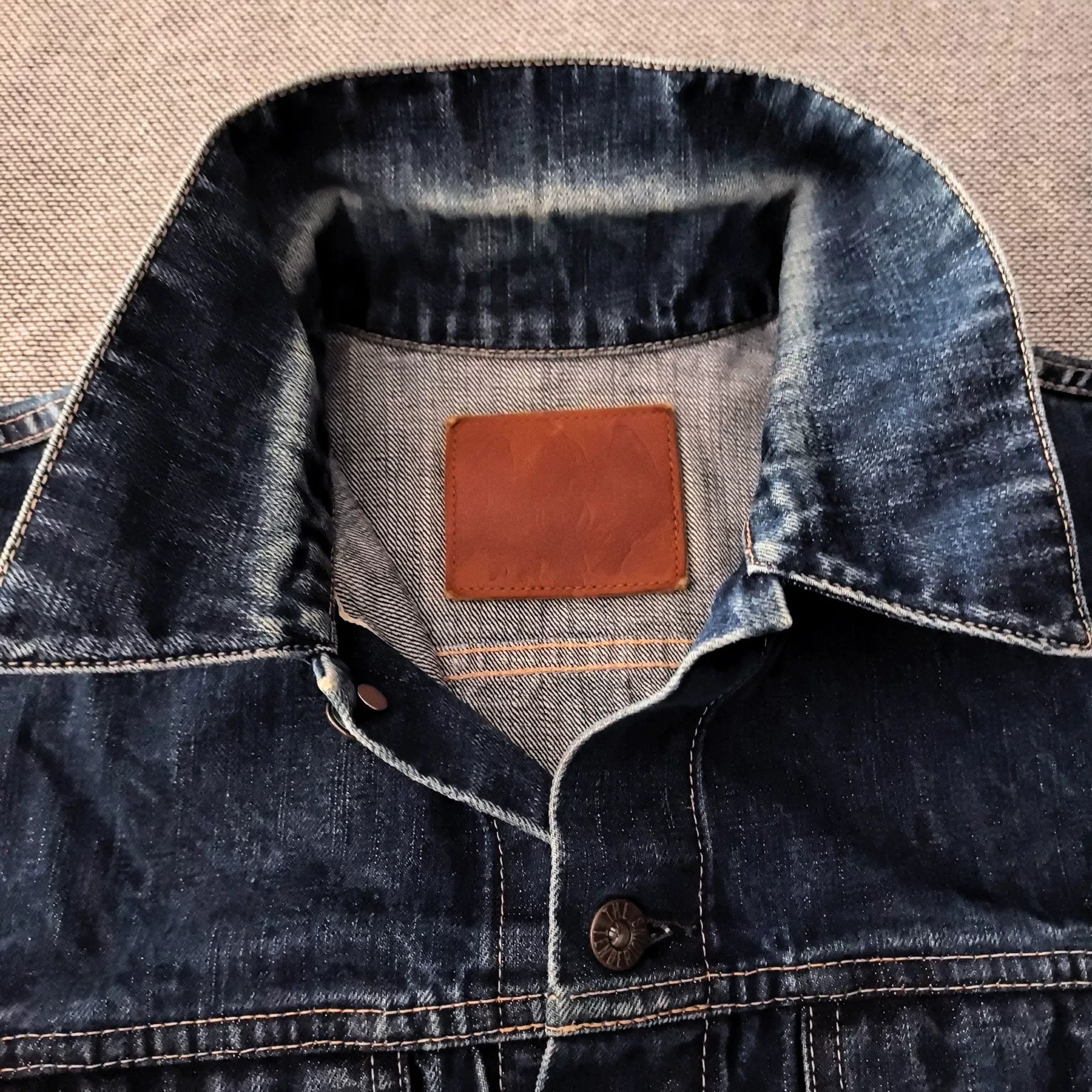 Tenderloin Tenderloin K-7 Denim Jacket with Copper Buttons Size US XS / EU 42 / 0 - 4 Thumbnail