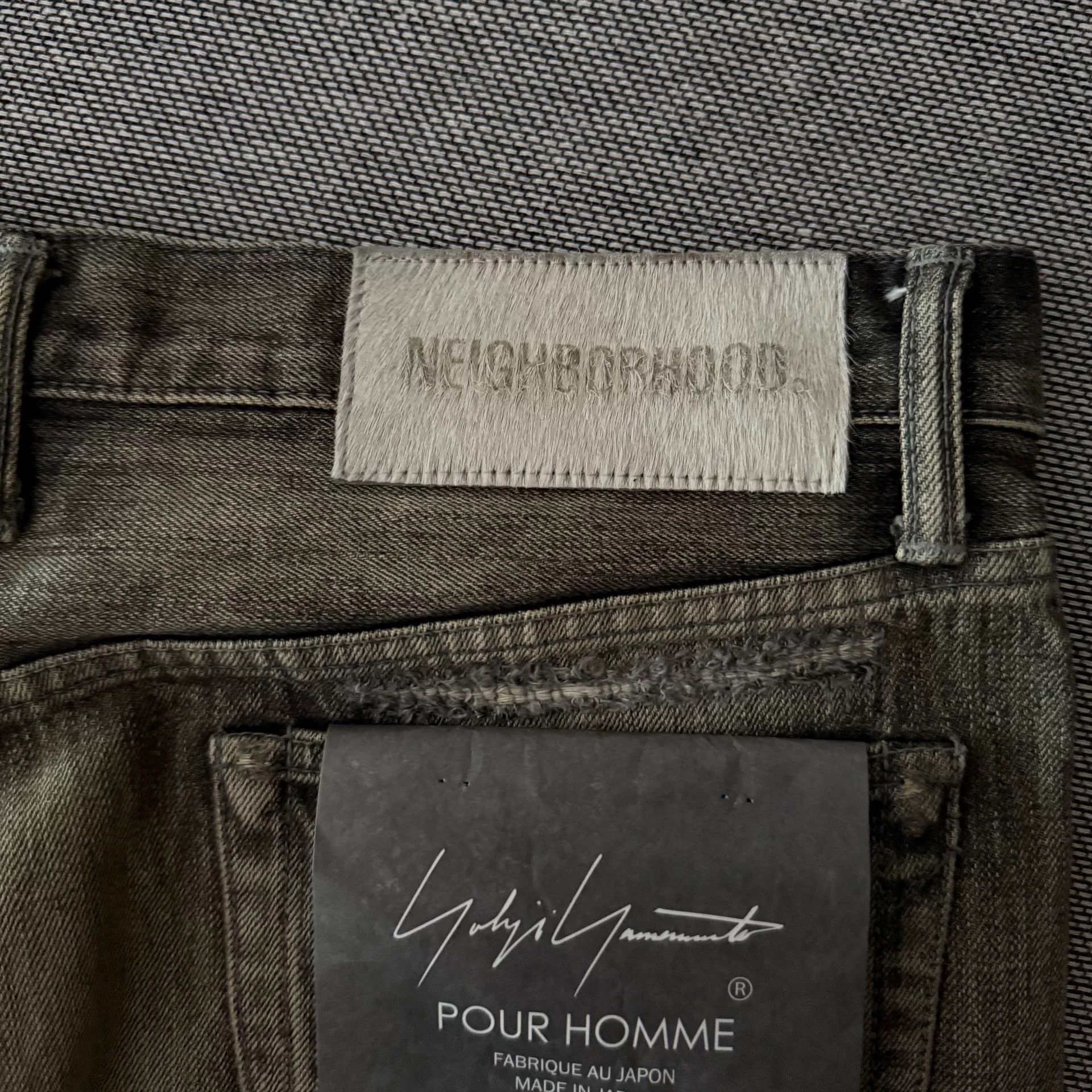 Neighborhood Neighborhood x Yohji Yamamoto Denim Pants Size US 31 - 4 Thumbnail