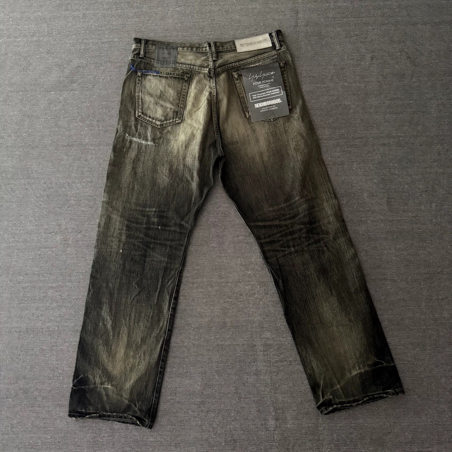 Neighborhood Neighborhood x Yohji Yamamoto Denim Pants Size US 31 - 3 Thumbnail