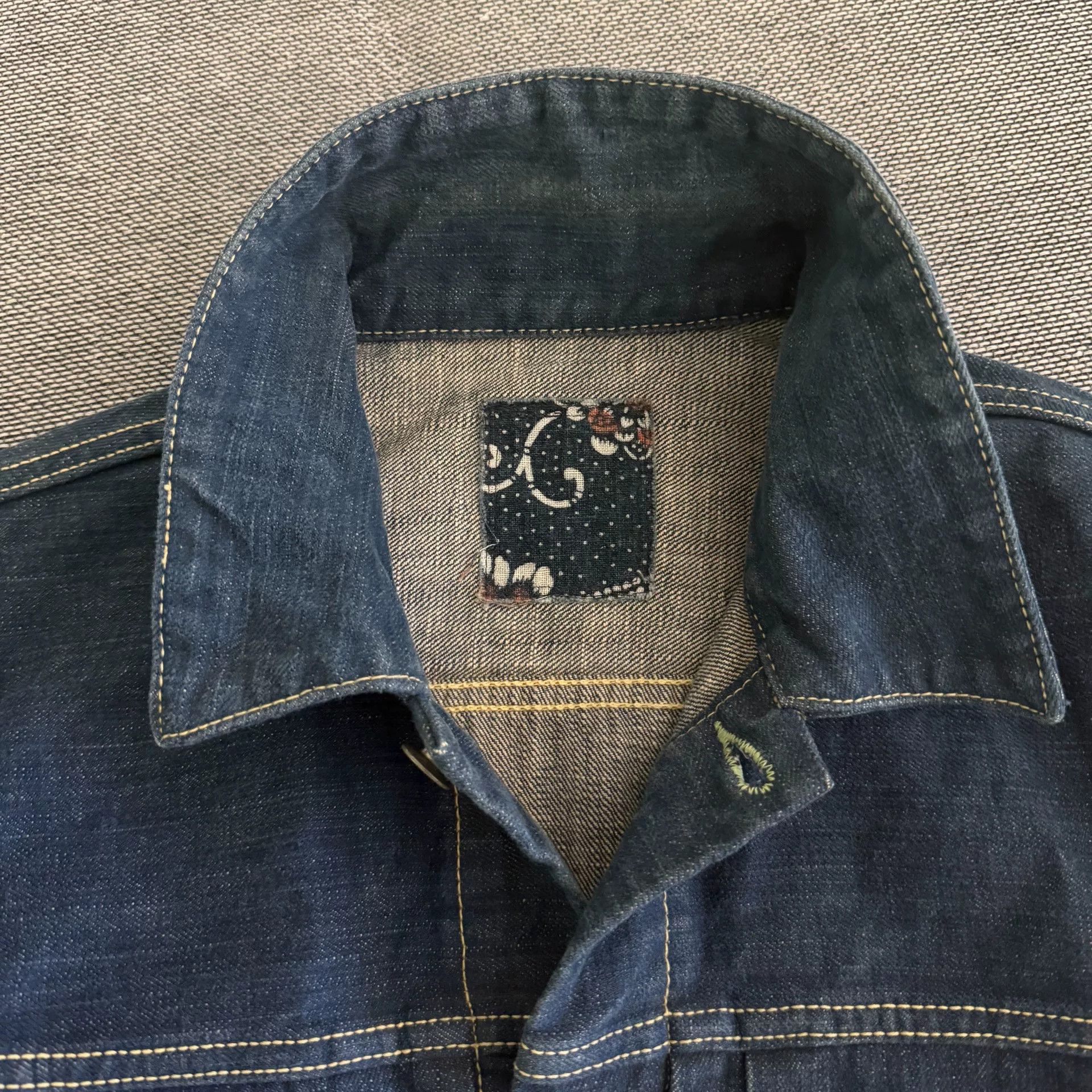 Visvim natural dyed denim jacket by visvim Size US M / EU 48-50 / 2 - 3 Thumbnail