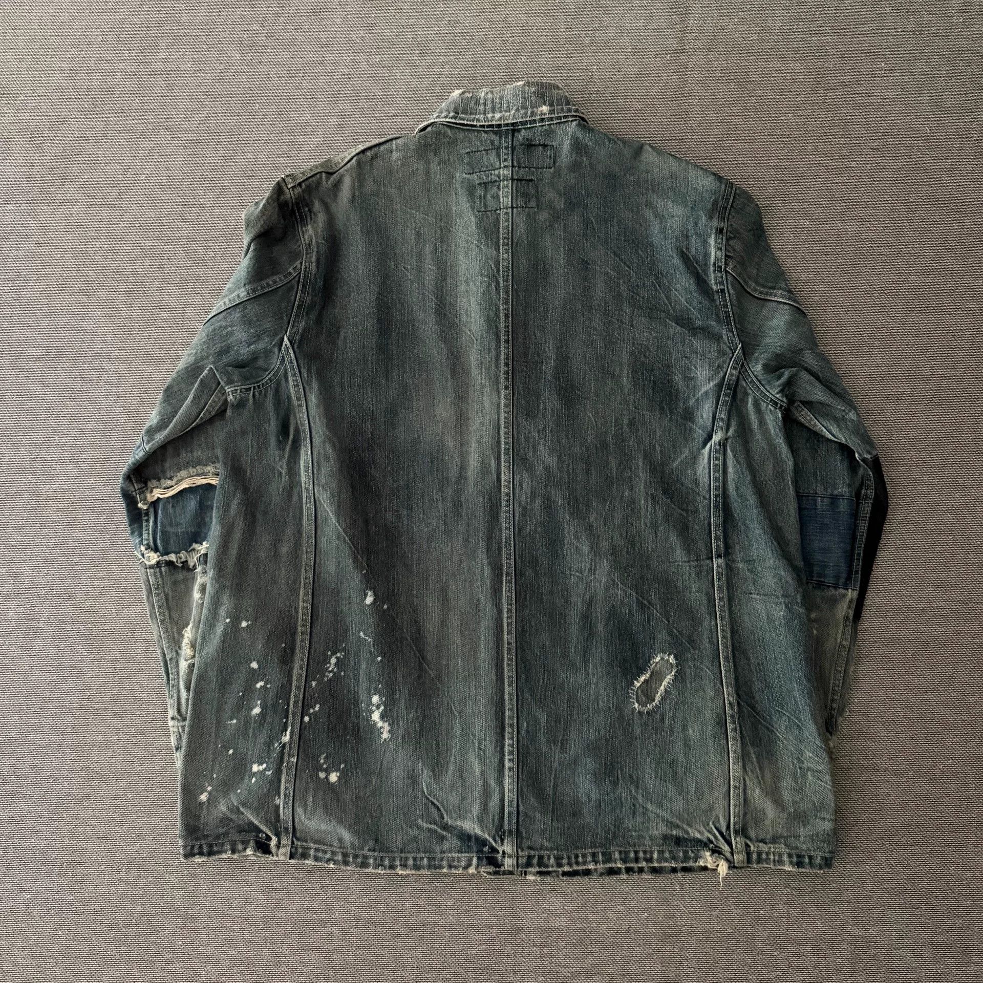 Neighborhood Neighborhood 18aw Savage Denim Work Jacket Size US XL / EU 56 / 4 - 2 Thumbnail