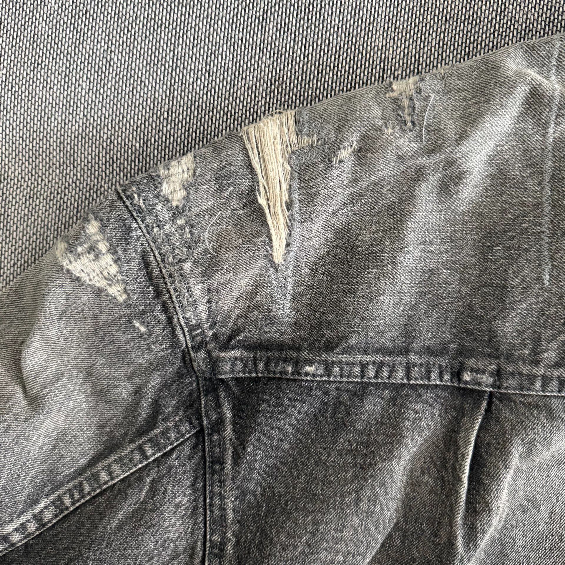 Madness madness 23aw black denim jacket Size US XL / EU 56 / 4 - 9 Thumbnail