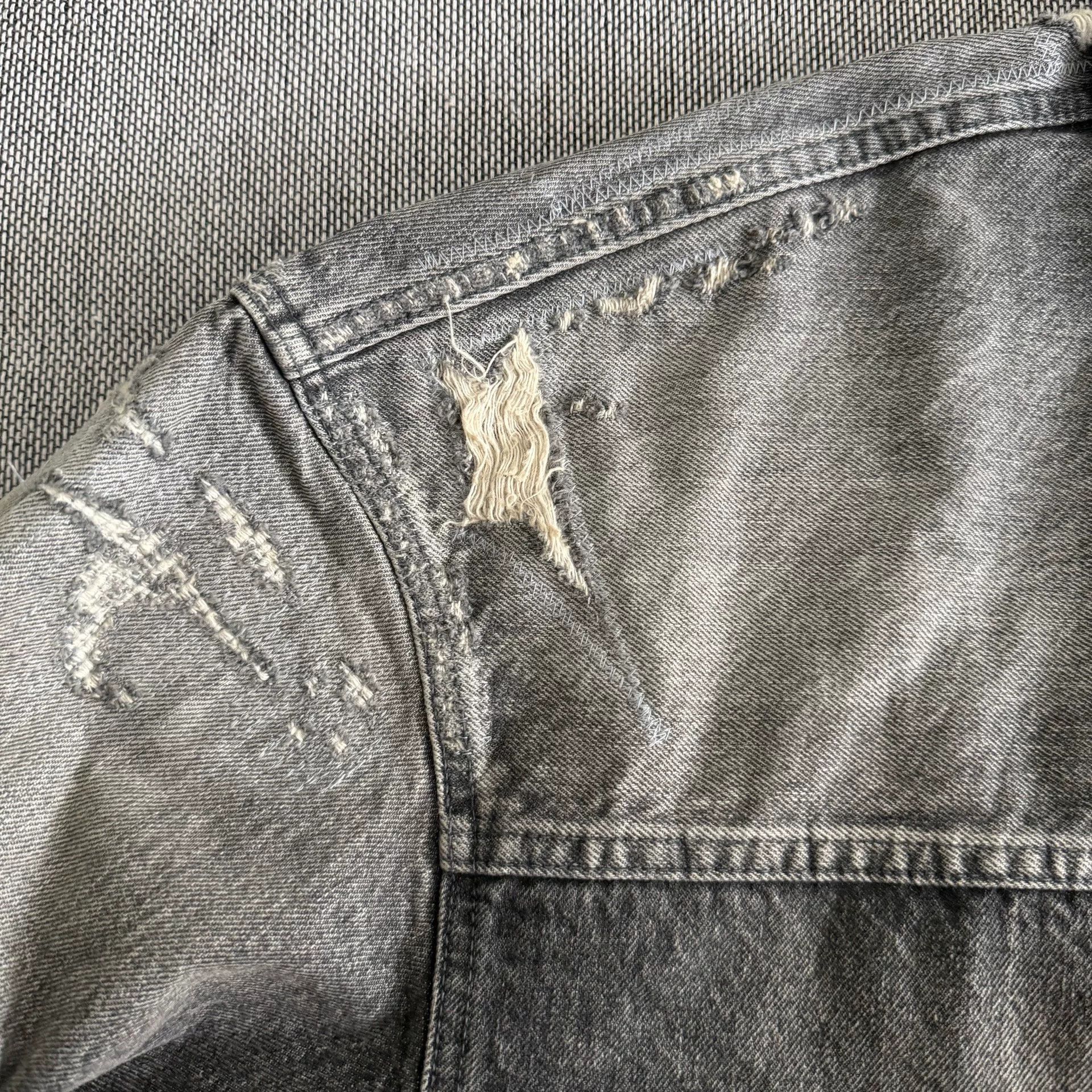 Madness madness 23aw black denim jacket Size US XL / EU 56 / 4 - 7 Thumbnail