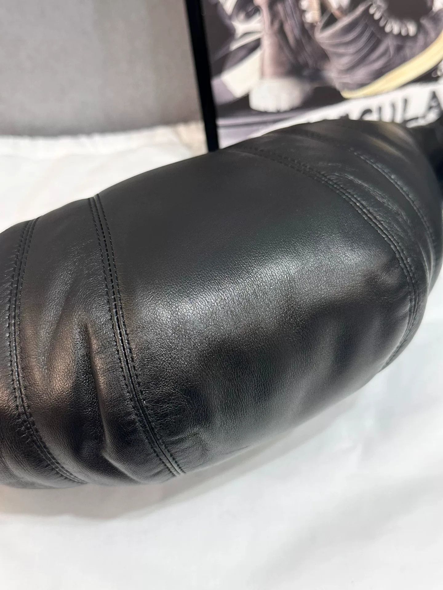 Lemaire new black leather croissant bag Size ONE SIZE - 5 Thumbnail