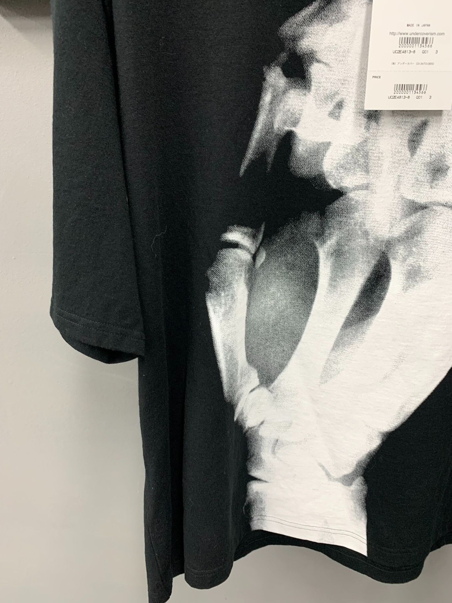 Undercover Undercover Black Short Sleeve Tee with Design Size US M / EU 48-50 / 2 - 3 Thumbnail