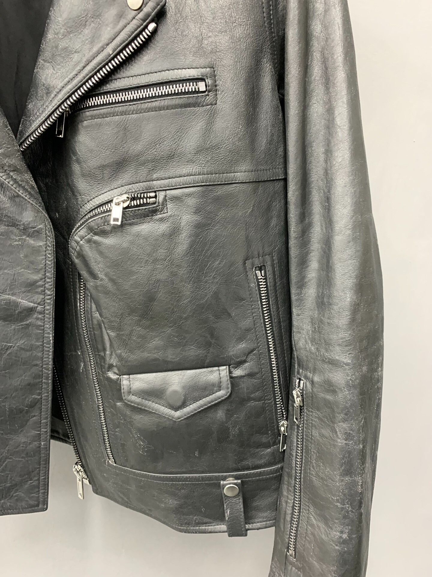 Rick Owens rick owens bauhaus leather motorcycle jacket Size US L / EU 52-54 / 3 - 3 Thumbnail