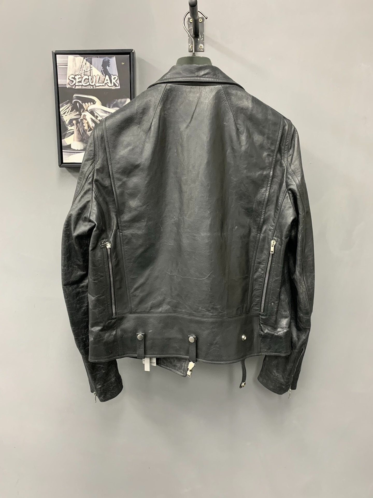 Rick Owens rick owens bauhaus leather motorcycle jacket Size US L / EU 52-54 / 3 - 2 Thumbnail