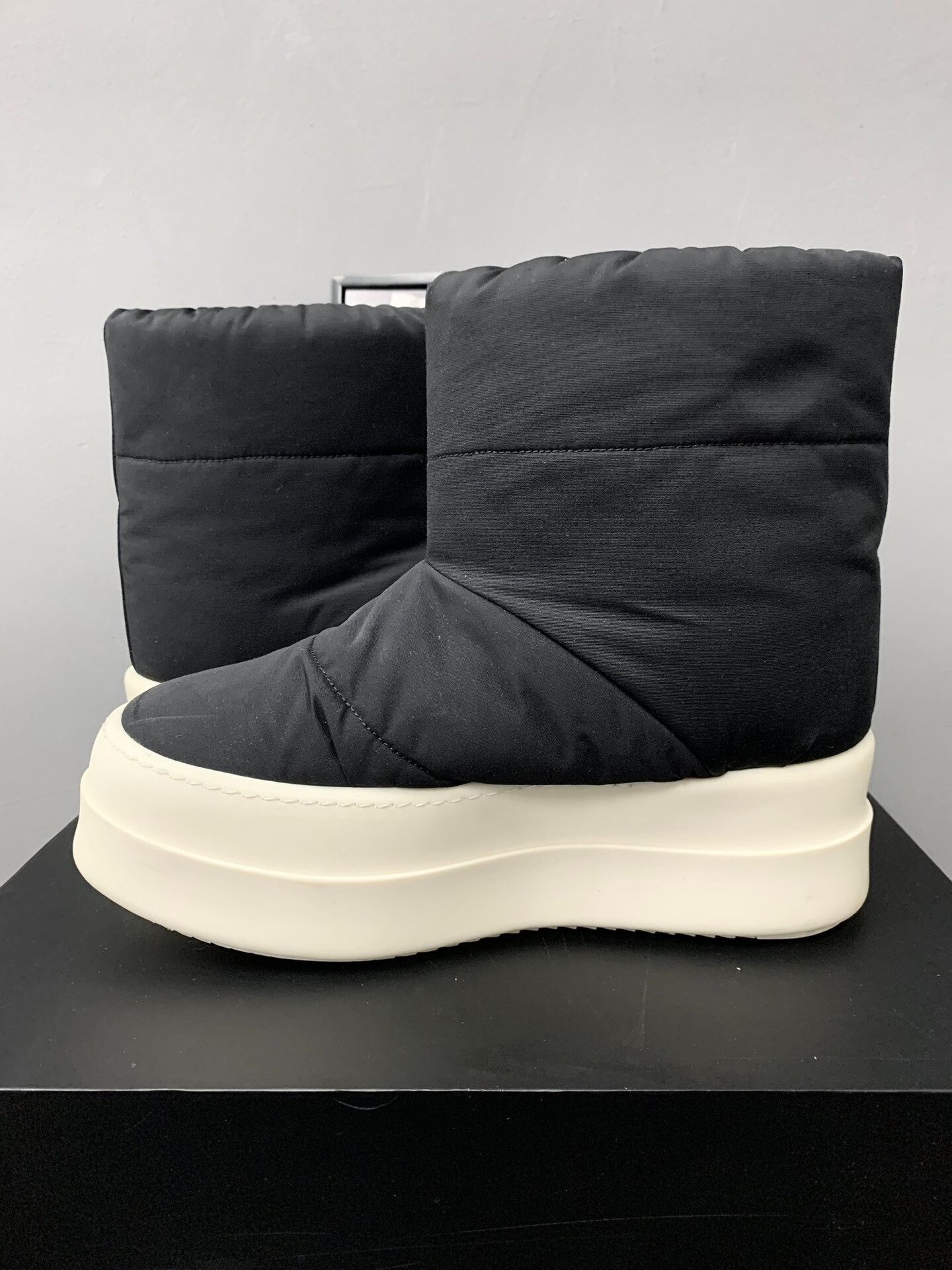Rick Owens Drkshdw Rick Owens Thick Sole Cotton Boots Size US 8 / EU 41 - 6 Thumbnail