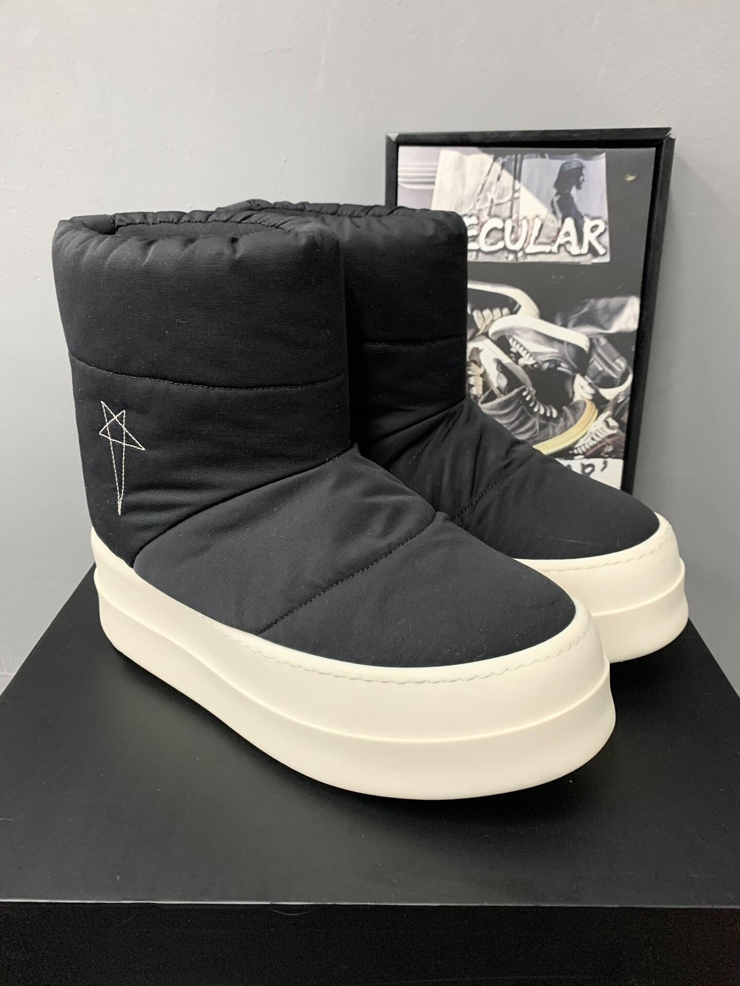 Rick Owens Drkshdw Rick Owens Thick Sole Cotton Boots Size US 8 / EU 41 - 2 Thumbnail