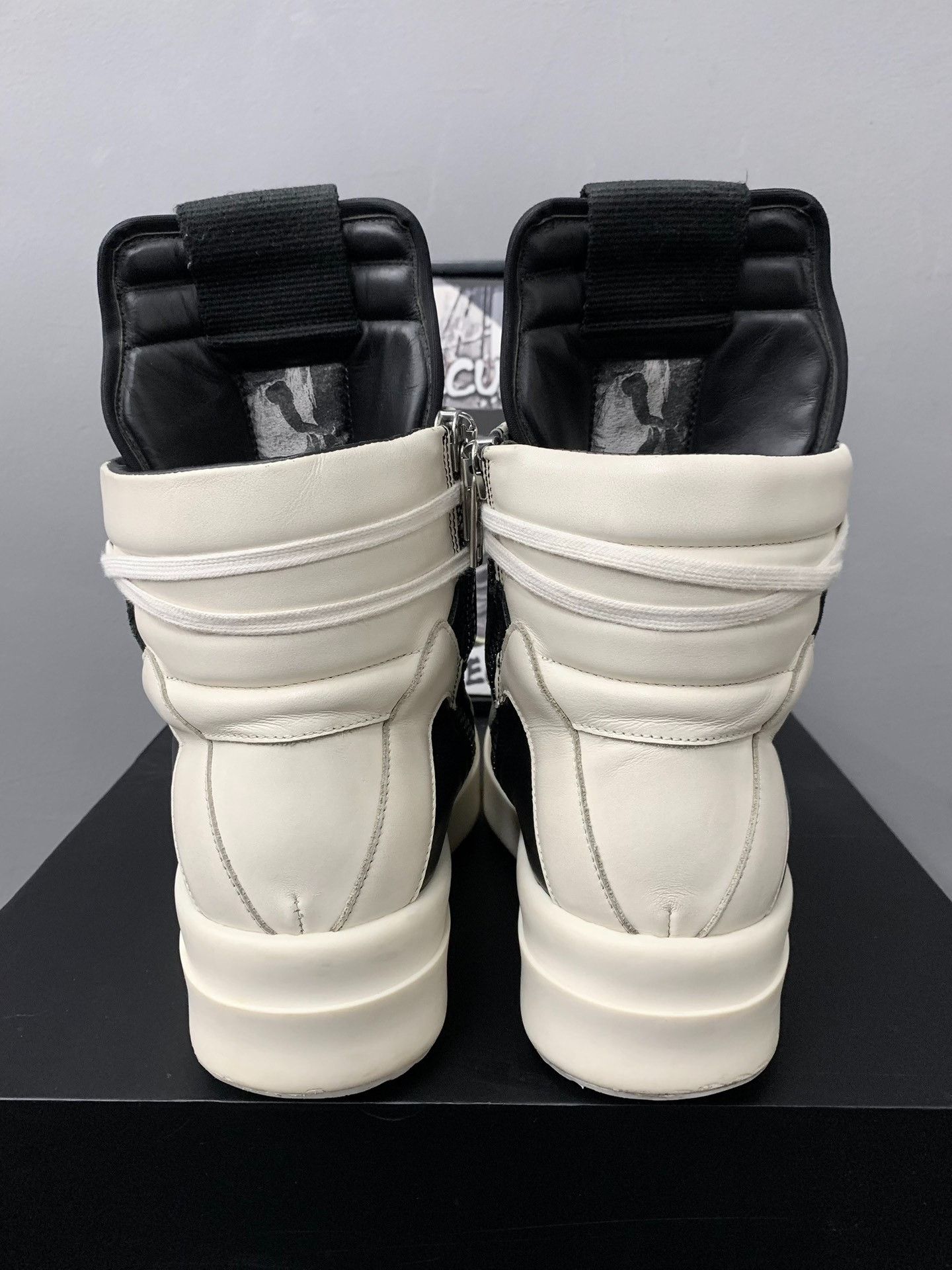 Rick Owens rick owens thick-soled sneakers in black and white Size US 8 / EU 41 - 6 Thumbnail