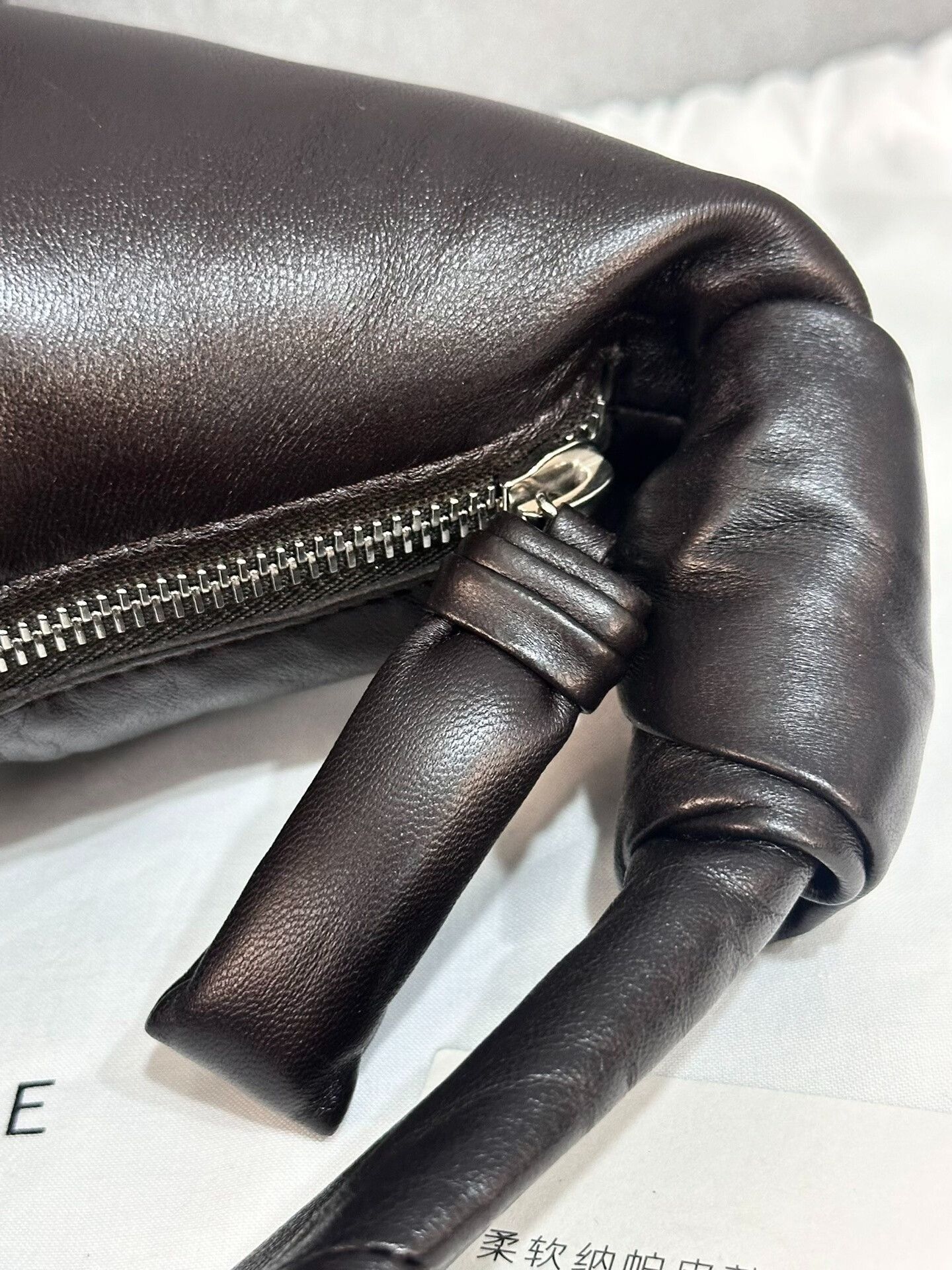 Lemaire Lemaire Mini Hobo Bag in Dark Chocolate Size ONE SIZE - 8 Thumbnail
