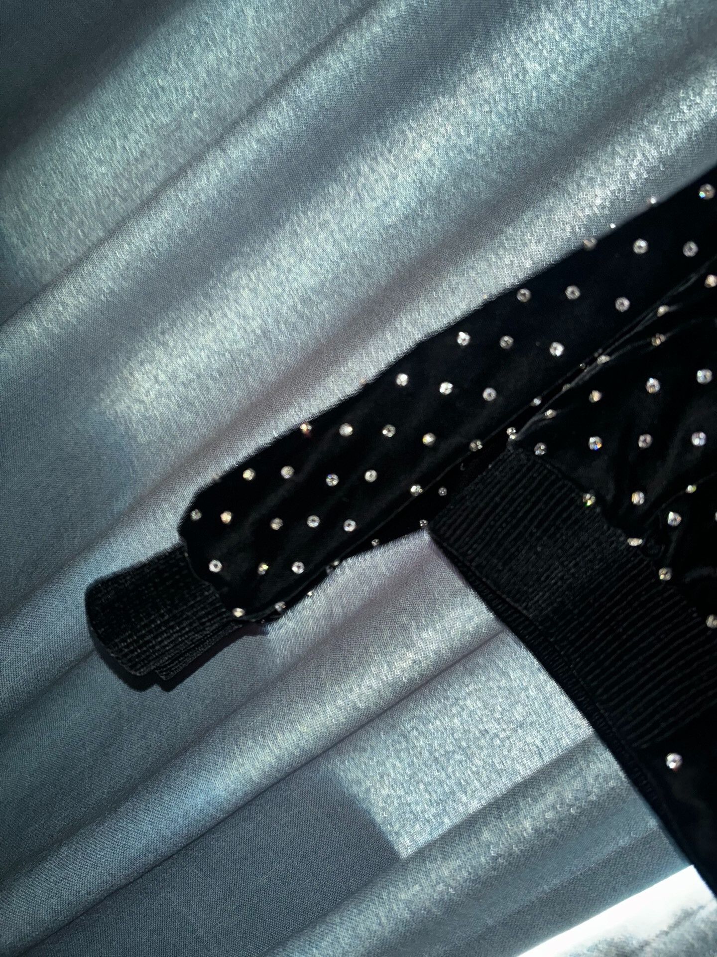 Saint Laurent Paris black velvet embellished bomber jacket Size US L / EU 52-54 / 3 - 4 Thumbnail