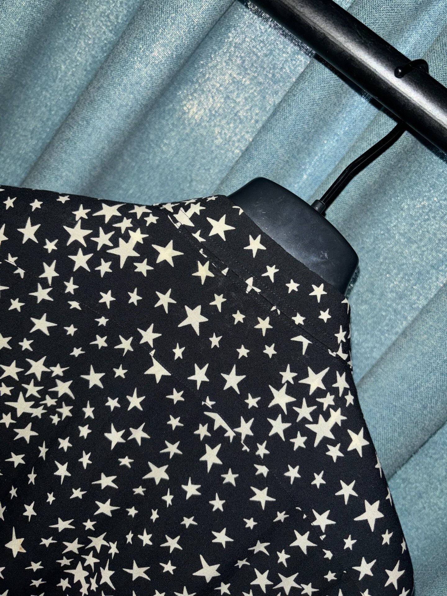 Saint Laurent Paris black and white star print shirt Size US M / EU 48-50 / 2 - 3 Thumbnail
