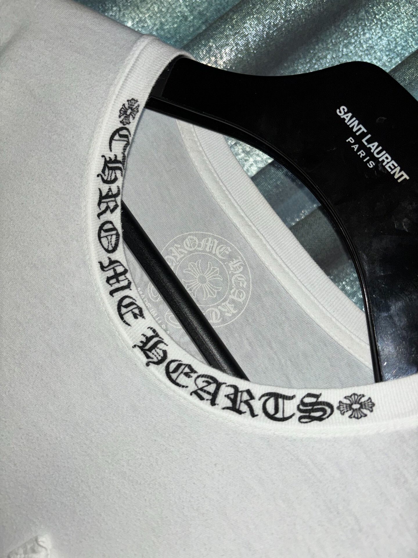 Chrome Hearts chrome hearts white long sleeve sweatshirt Size US L / EU 52-54 / 3 - 3 Thumbnail