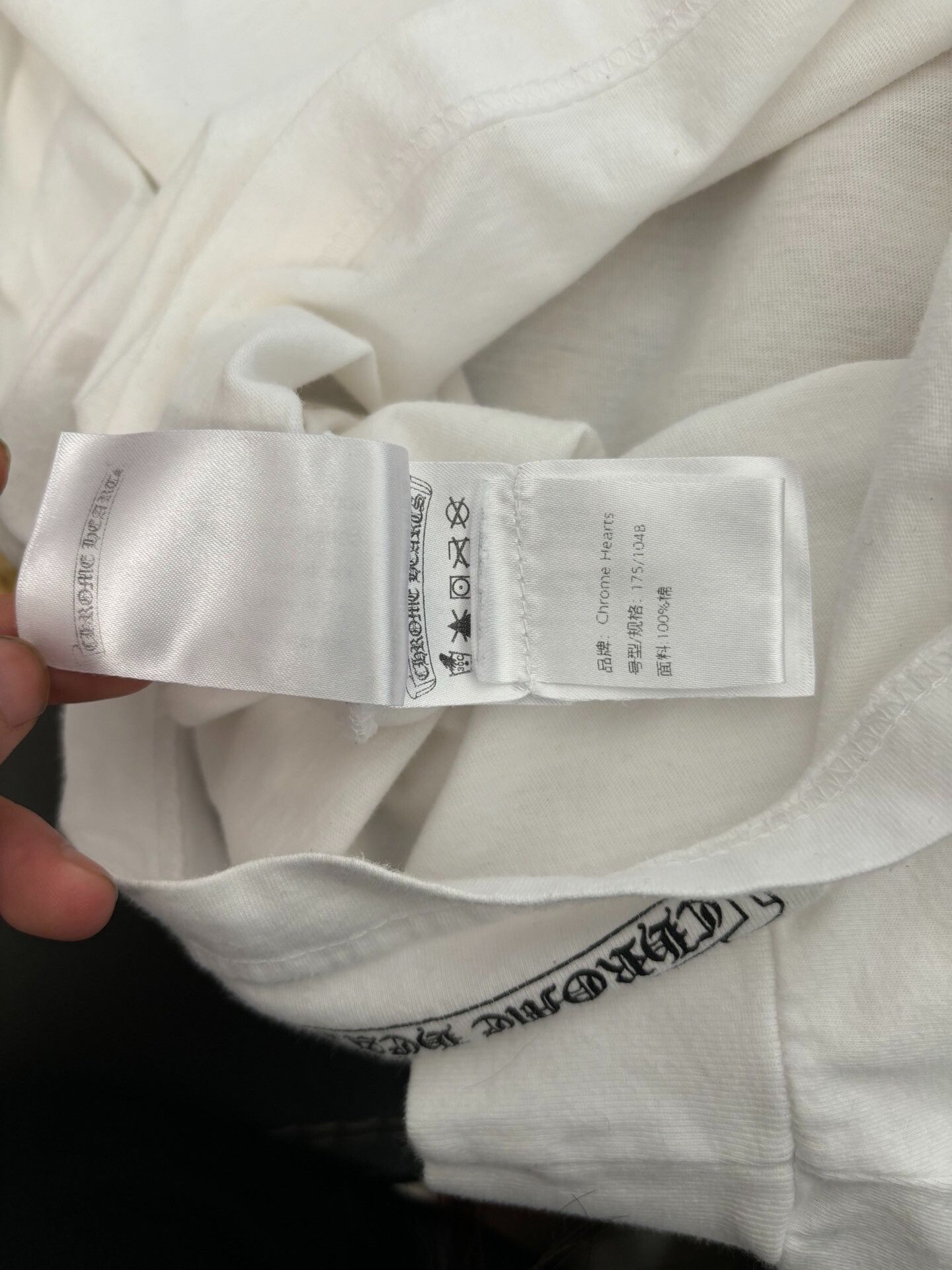 Chrome Hearts chrome hearts white long sleeve sweatshirt Size US L / EU 52-54 / 3 - 8 Thumbnail