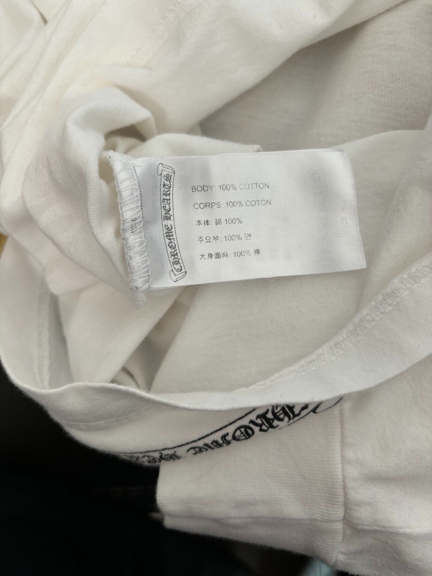 Chrome Hearts chrome hearts white long sleeve sweatshirt Size US L / EU 52-54 / 3 - 7 Thumbnail