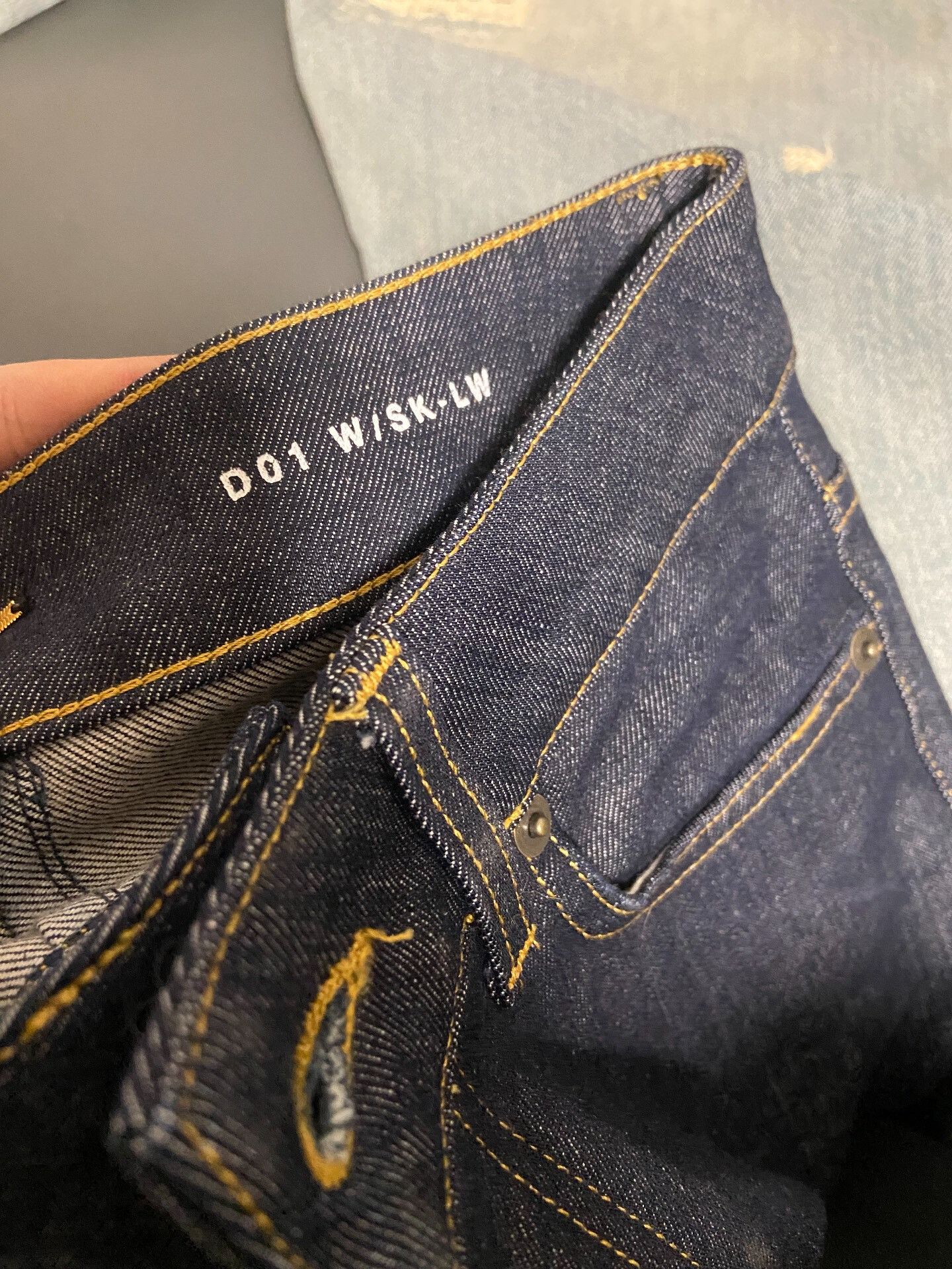 Saint Laurent Paris saint laurent blue denim skinny jeans Size 26" / US 2 / IT 38 - 4 Thumbnail
