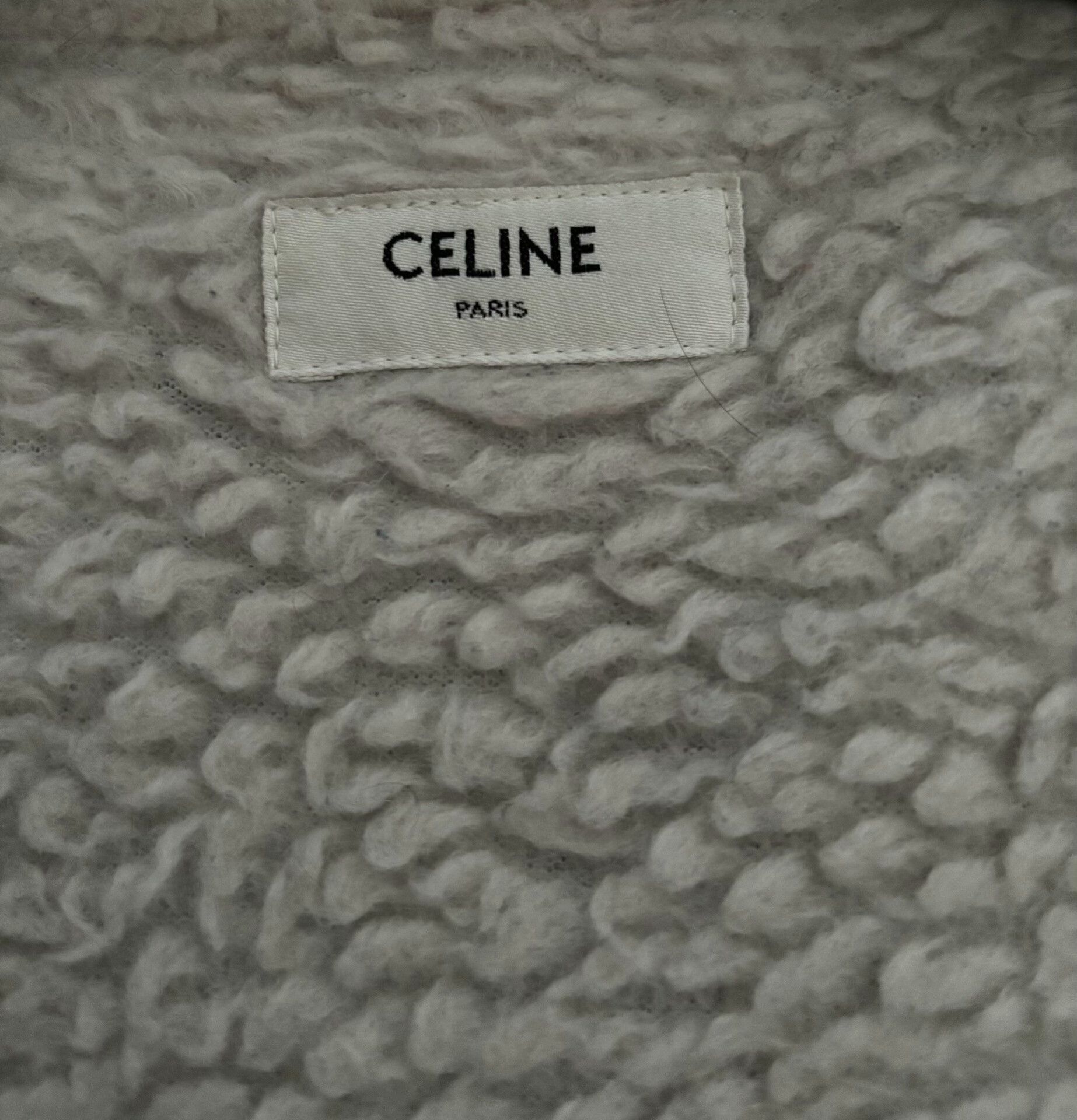 Celine Celine 2021FW Shearling Denim Jacket Size US L / EU 52-54 / 3 - 7 Thumbnail