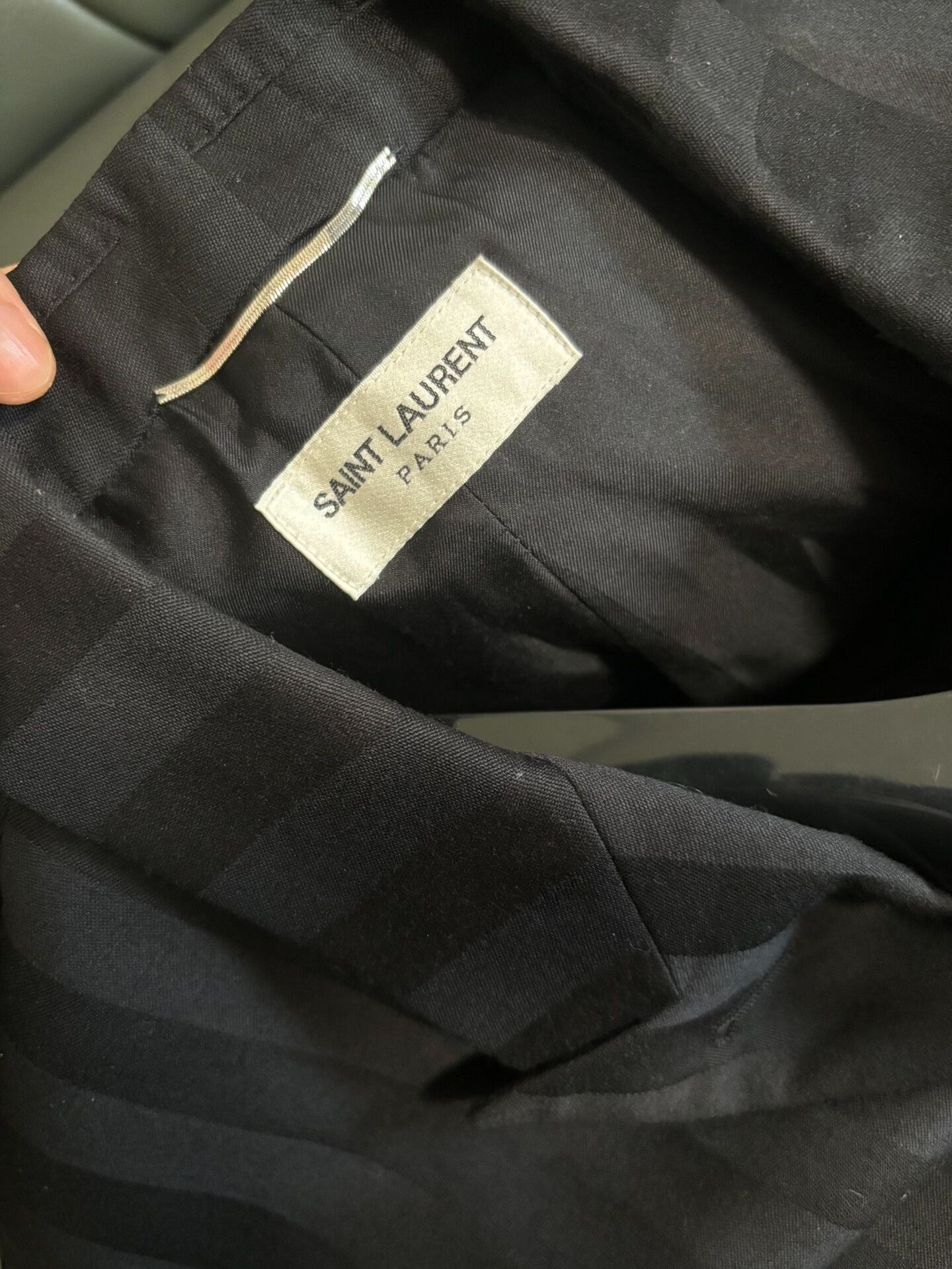 Saint Laurent Paris Saint Laurent Double-Breasted Black Suit Jacket Size US L / EU 52-54 / 3 - 4 Thumbnail