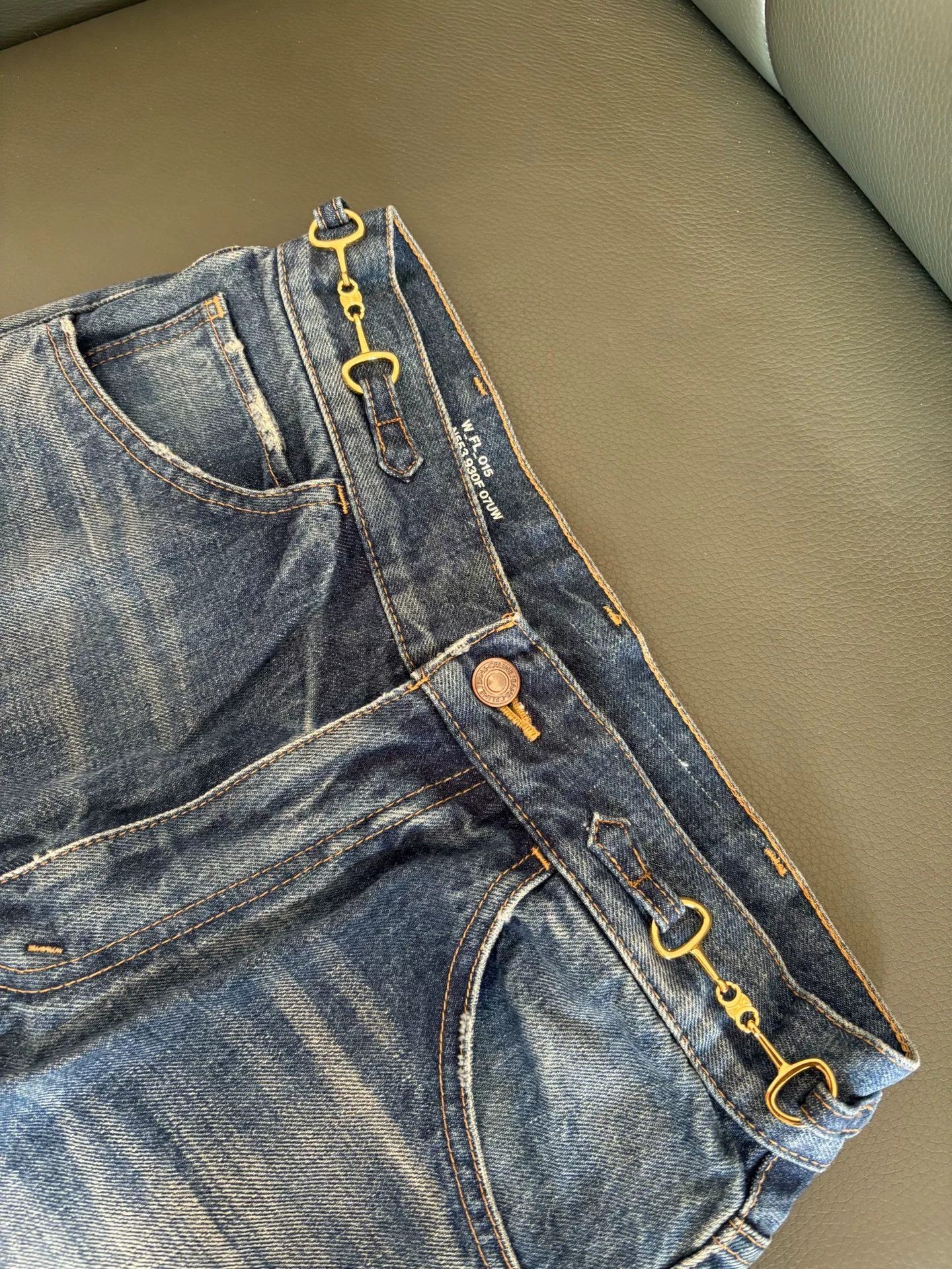 Celine celine 2021ss flares union wash jeans Size US 29 - 3 Thumbnail