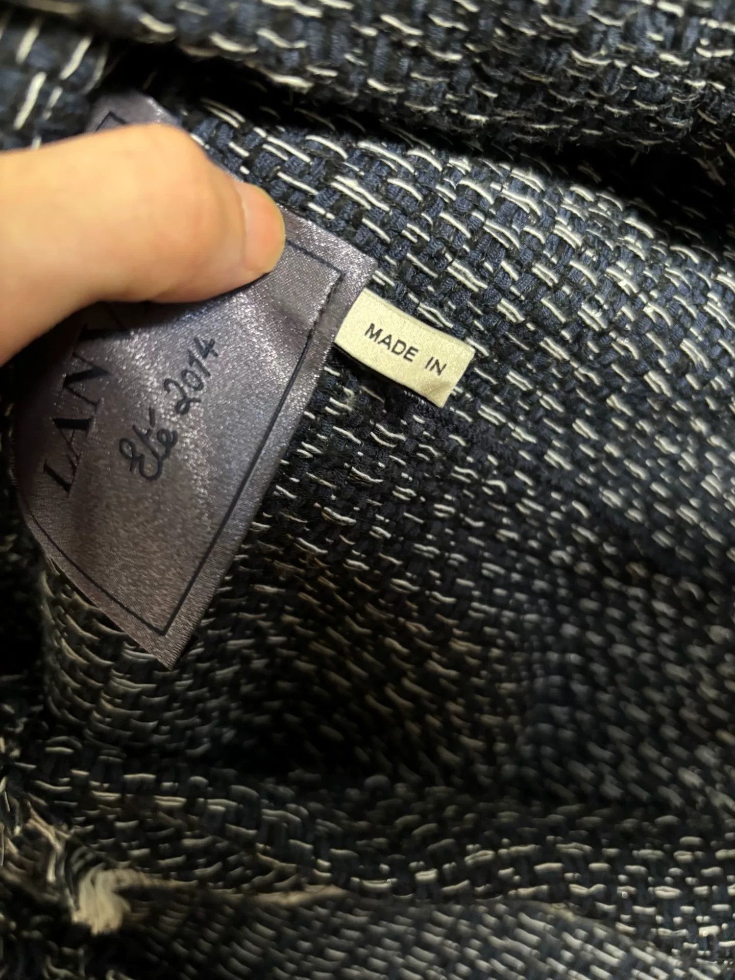 Lanvin lanvin 2014ss chic woven jacket Size XS / US 0-2 / IT 36-38 - 4 Thumbnail