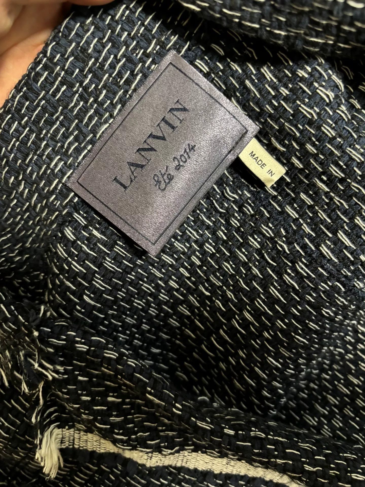 Lanvin lanvin 2014ss chic woven jacket Size XS / US 0-2 / IT 36-38 - 3 Thumbnail