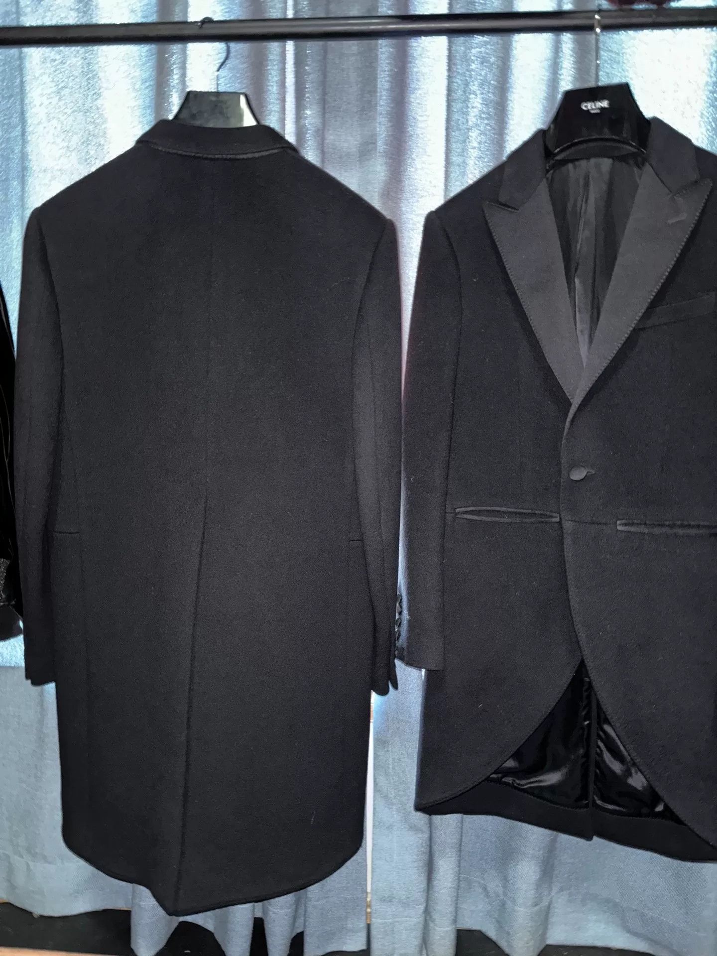 Celine celine 2019fw morning coat black tuxedo Size US L / EU 52-54 / 3 - 2 Thumbnail