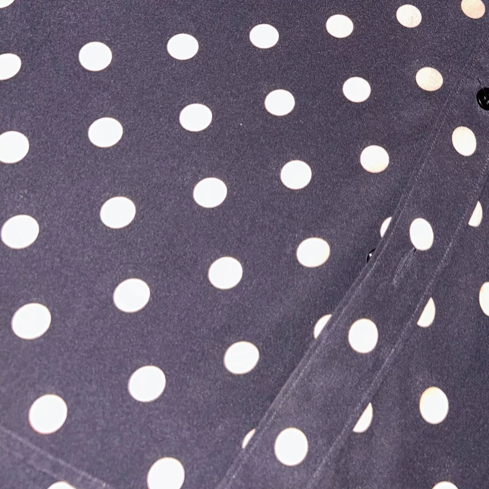 Saint Laurent Paris Saint Laurent Polka Dot Shirt by Hedi Slimane Size US M / EU 48-50 / 2 - 3 Thumbnail
