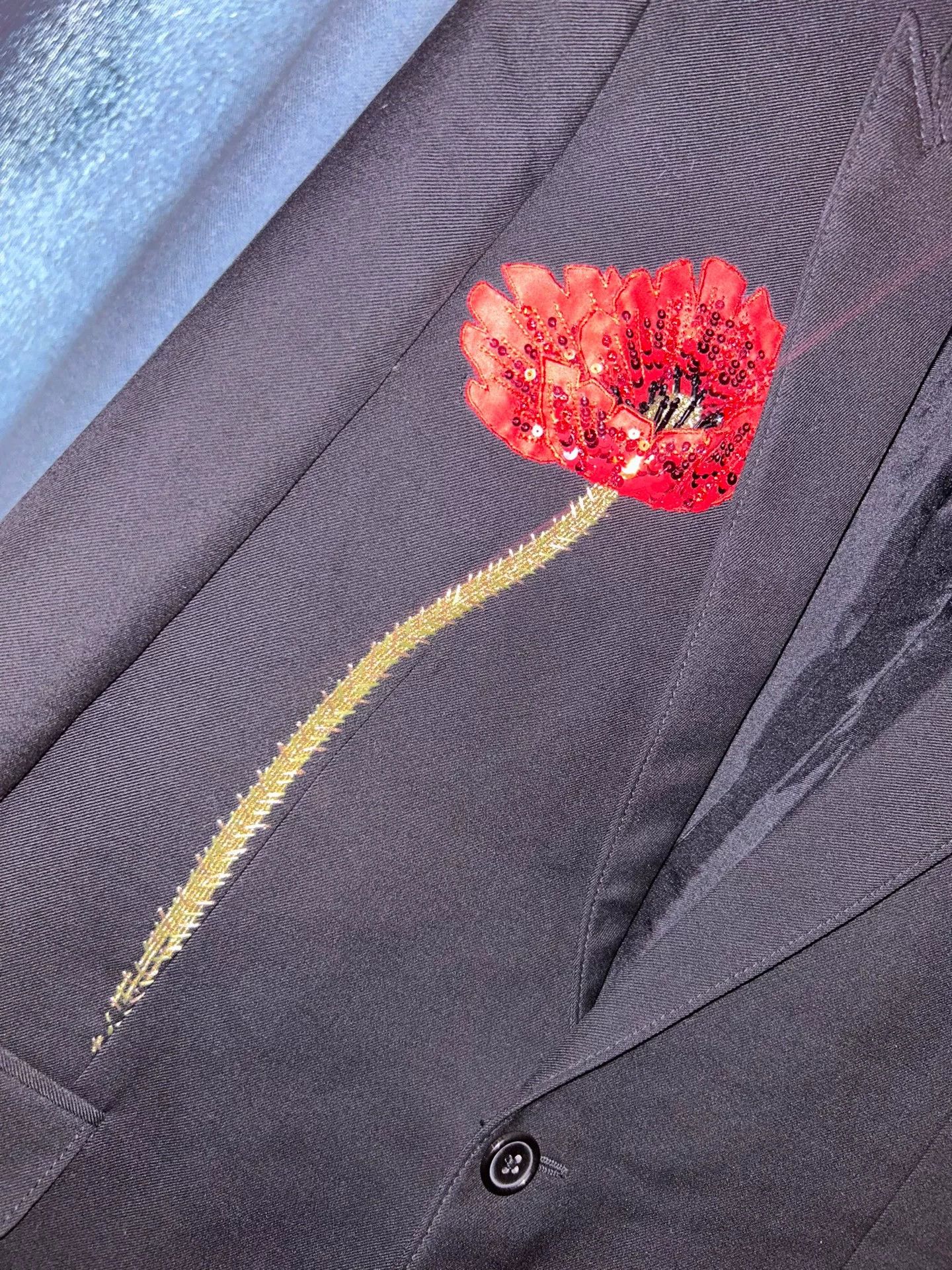 Saint Laurent Paris saint laurent slp2015SS one flower suit Size US L / EU 52-54 / 3 - 2 Thumbnail
