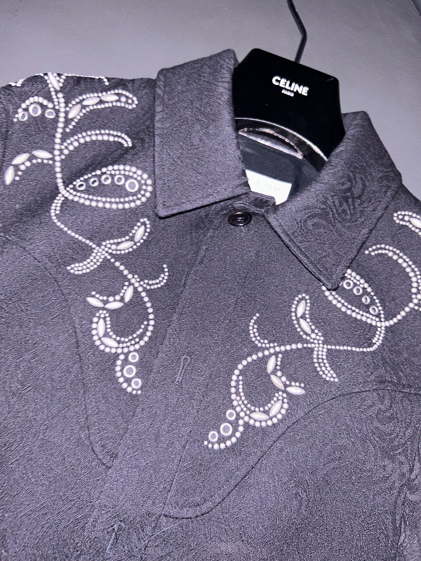 Saint Laurent Paris saint laurent embroidered wool jacket Size US L / EU 52-54 / 3 - 4 Thumbnail